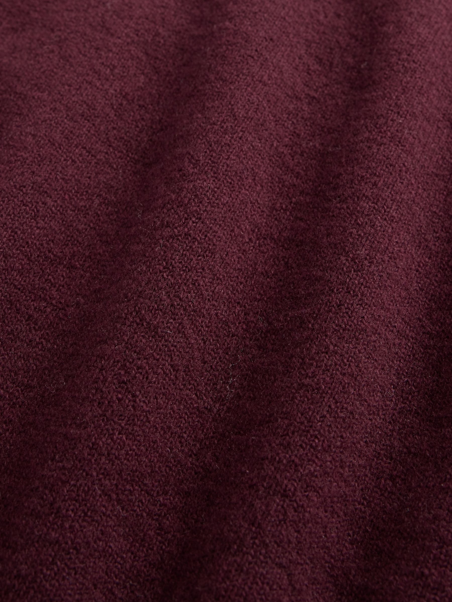 Burgandy Red CashSoft Crew Sweatshirt - Image 4 of 4