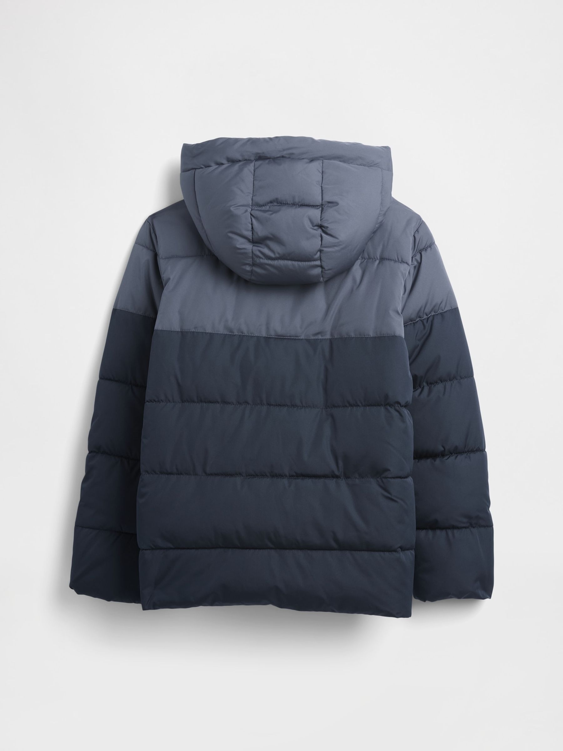 Grey Puffer Jacket (4-13yrs) - Image 2 of 3