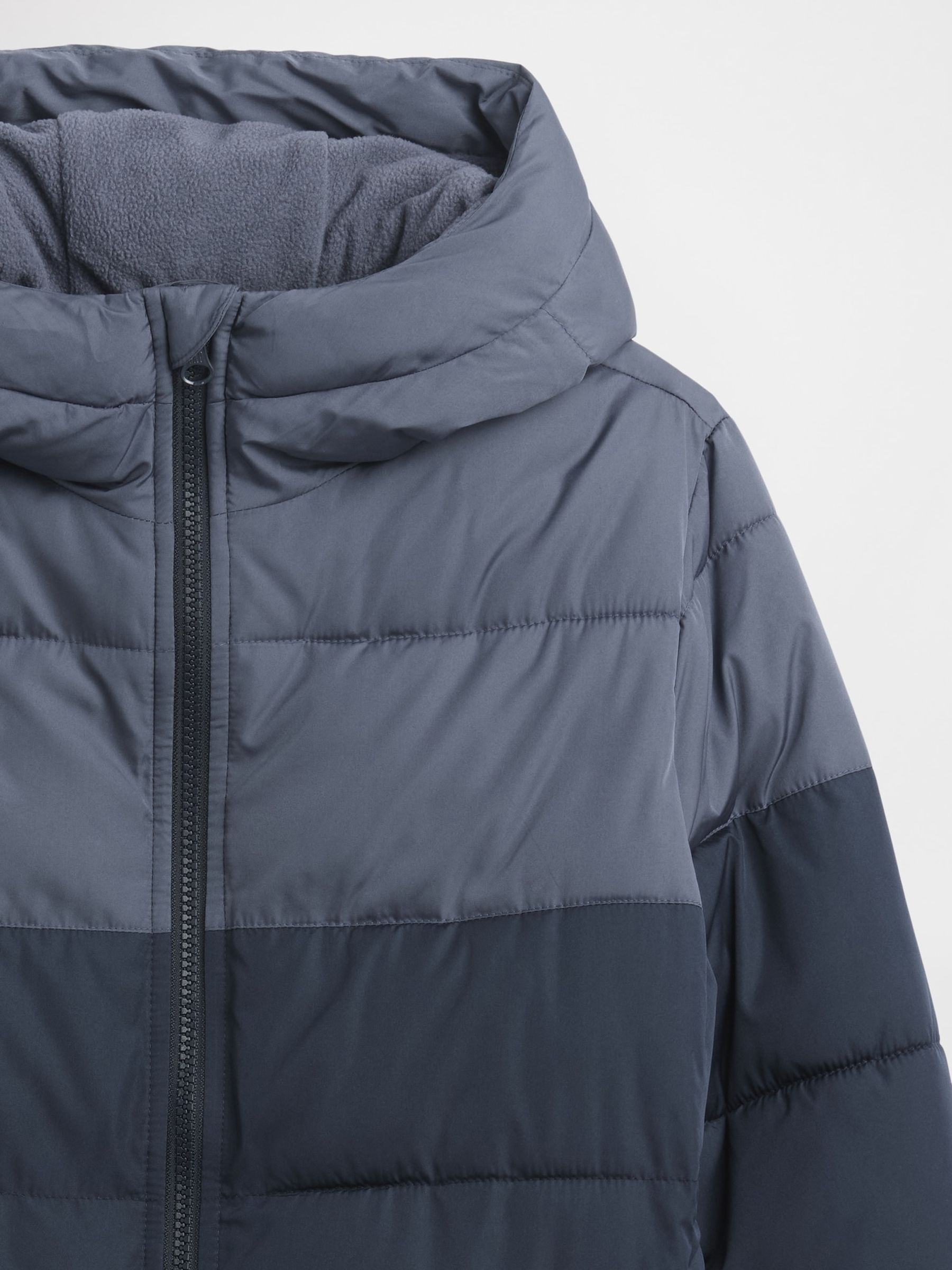 Grey Puffer Jacket (4-13yrs) - Image 3 of 3