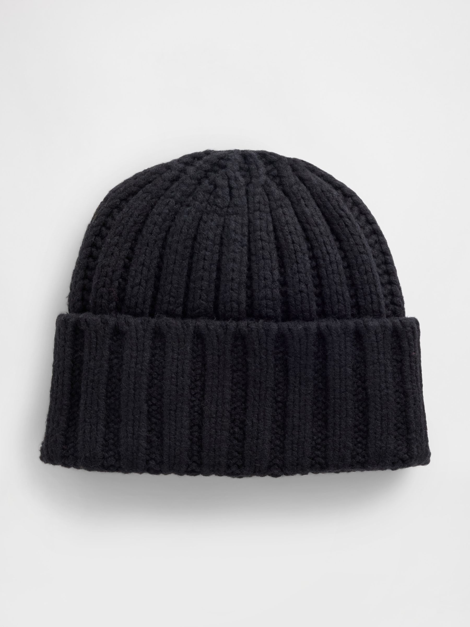 Blue Soft Touch Wide Rib Beanie - Image 1 of 1