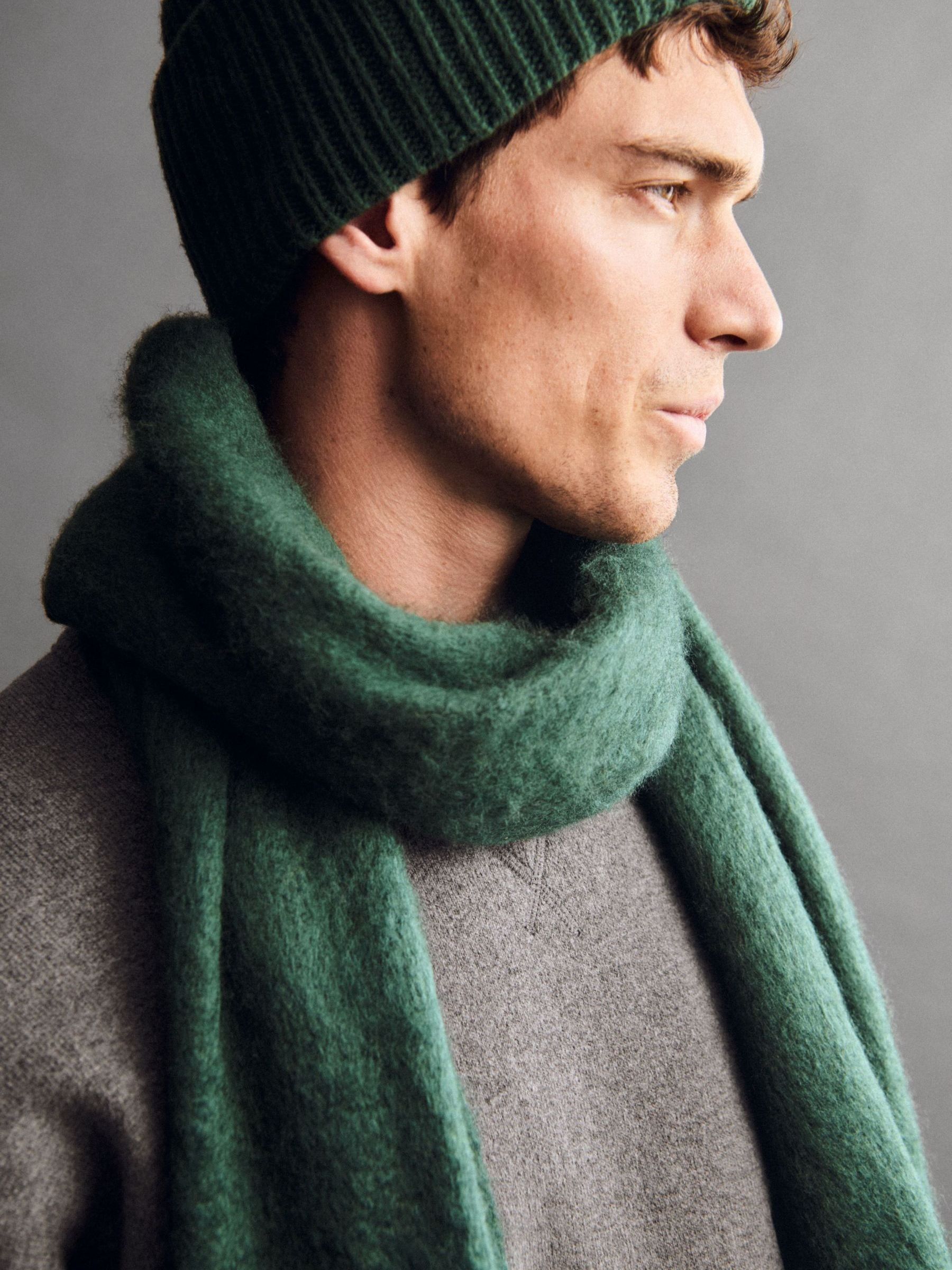 Green Cosy Ribbed Beanie - Image 2 of 2
