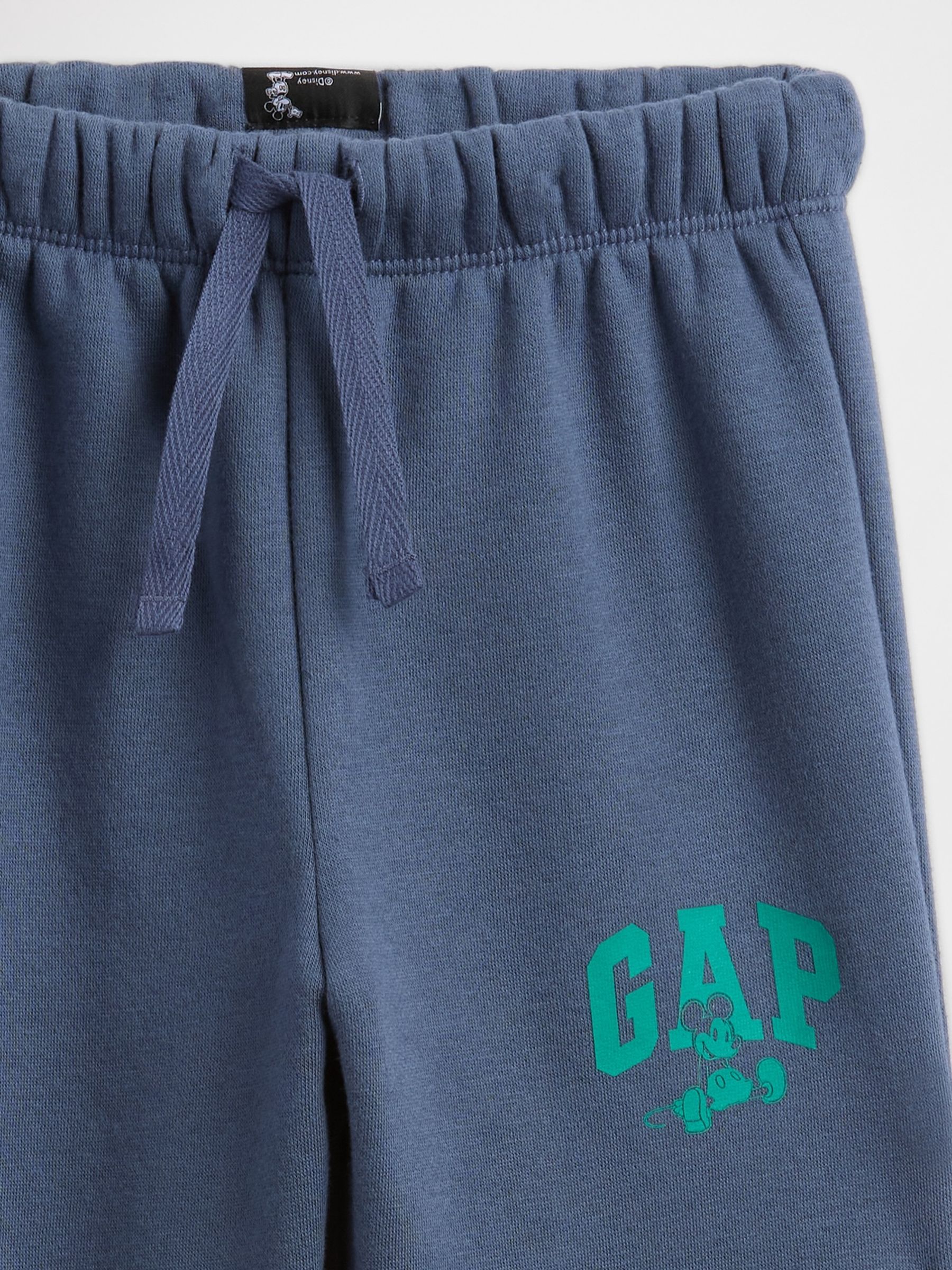 Blue Disney Mickey Mouse Relaxed Logo Pull On Joggers (6mths-5yrs) - Image 3 of 3