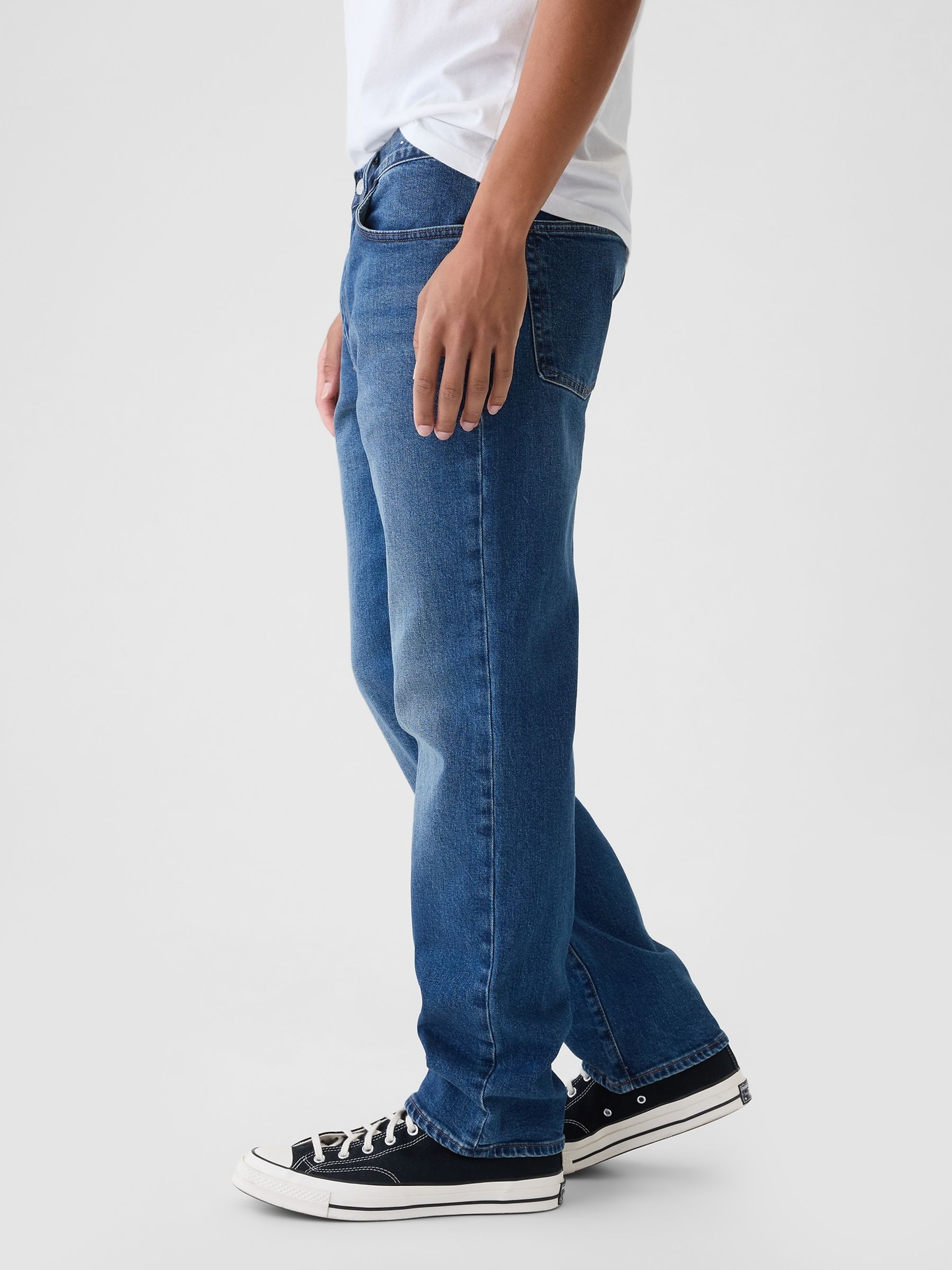 Blue Straight Jeans - Image 3 of 5
