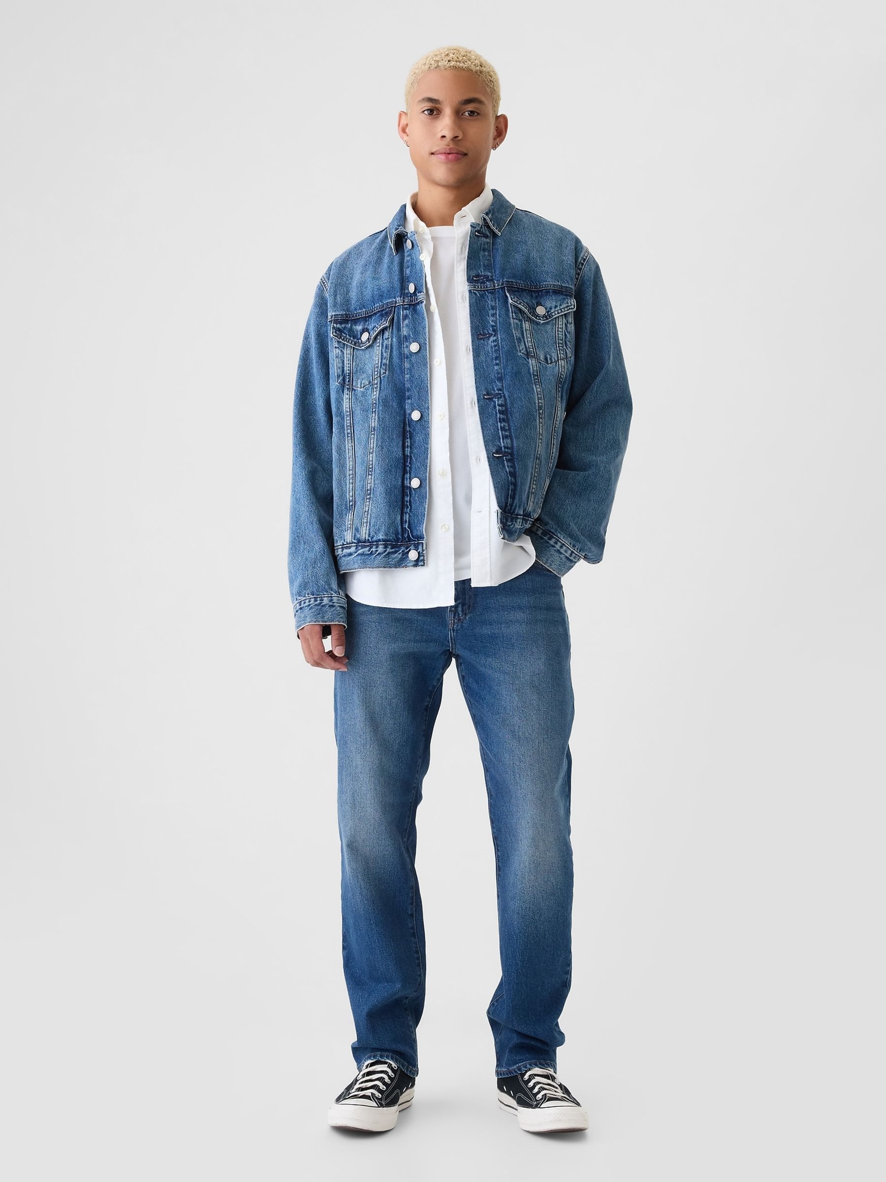 Blue Straight Jeans - Image 5 of 5