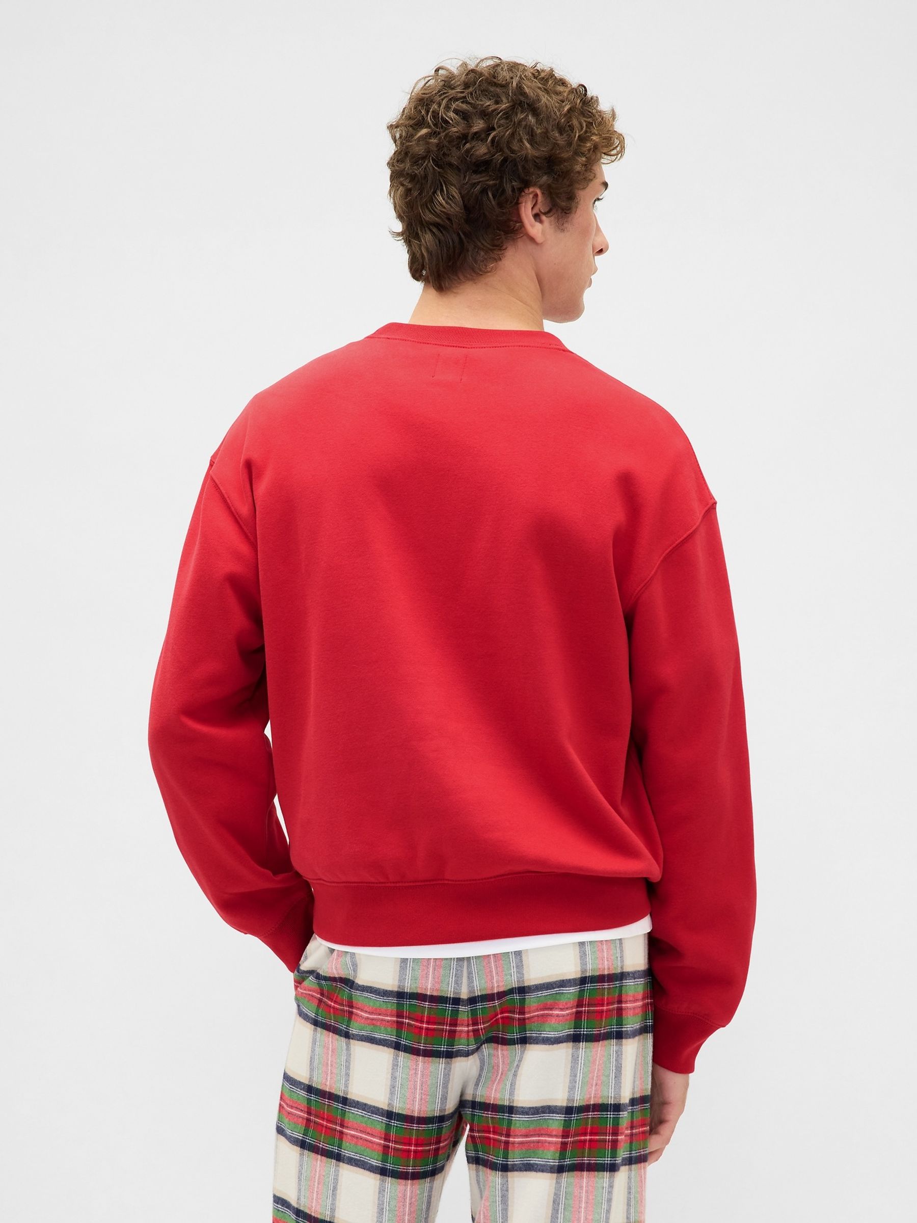Red VintageSoft NAP Logo Sweatshirt - Image 2 of 3