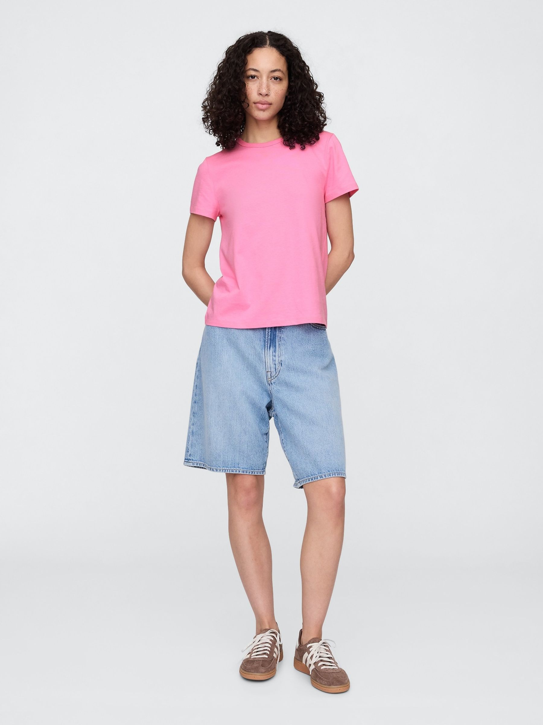 Pink Favourite Crew Neck Short Sleeve T-Shirt - Image 3 of 5