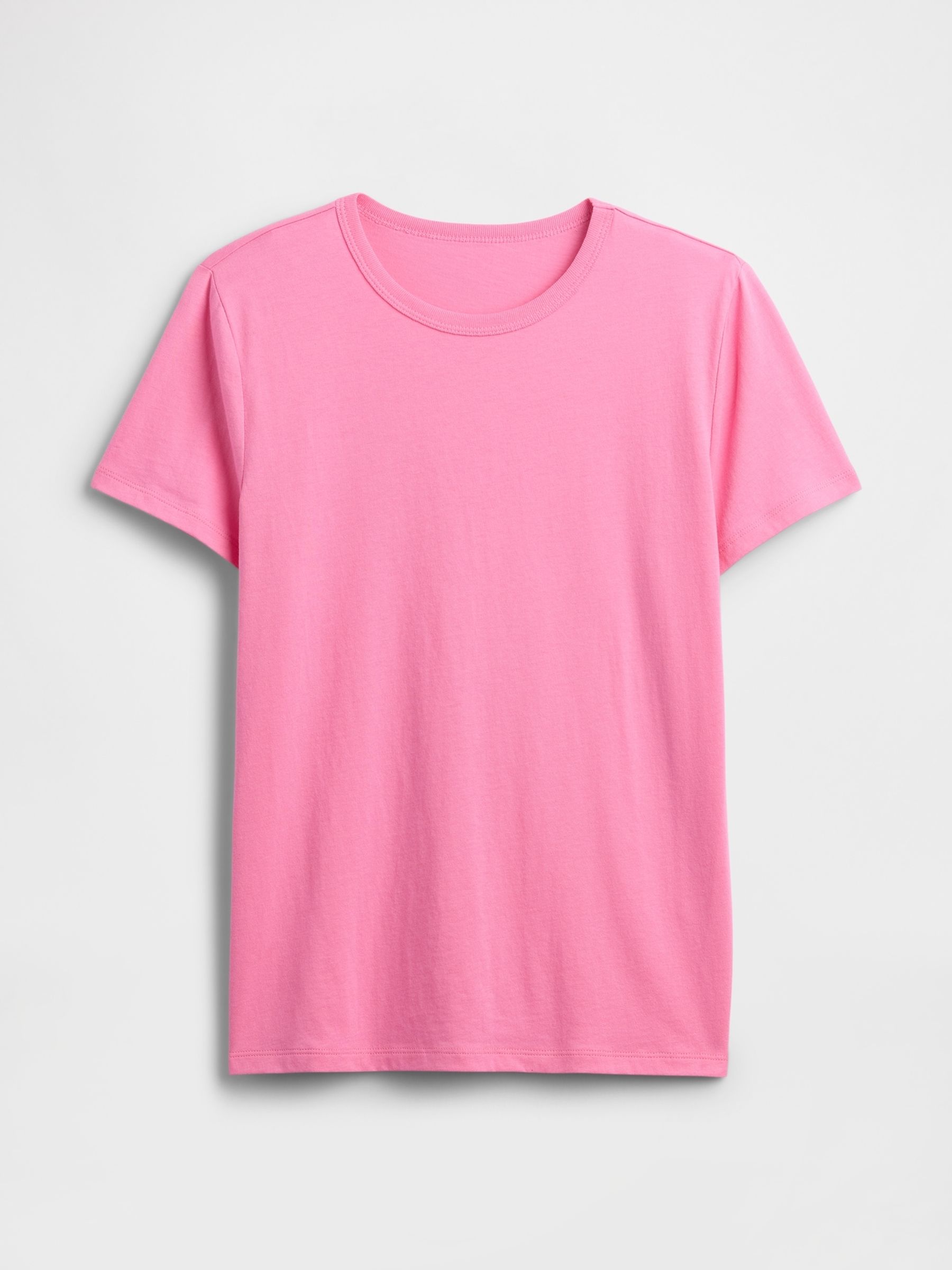 Pink Favourite Crew Neck Short Sleeve T-Shirt - Image 5 of 5