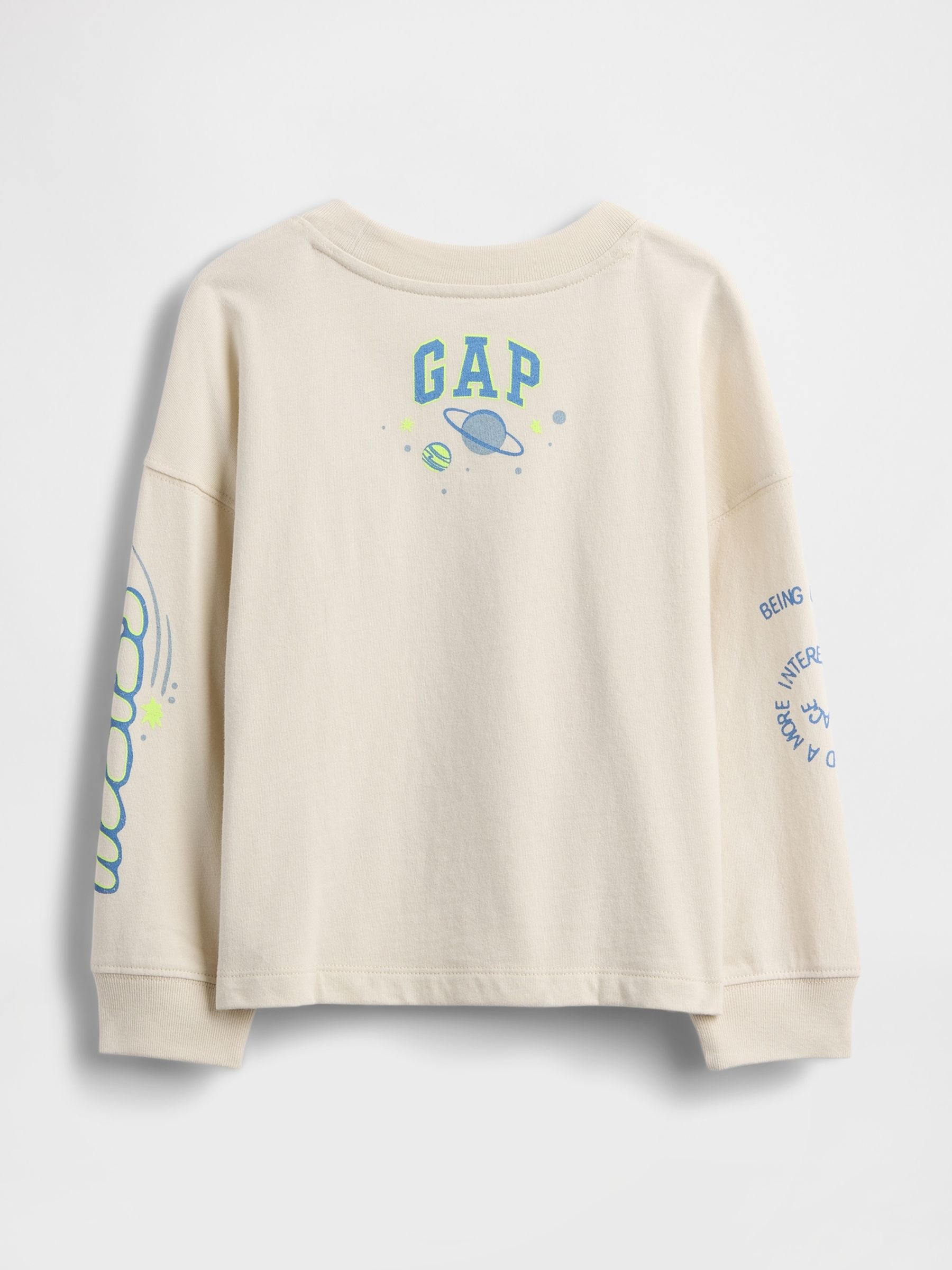 Cream Disney Lilo and Stitch Graphic T-Shirt (6mths-5yrs) - Image 2 of 2