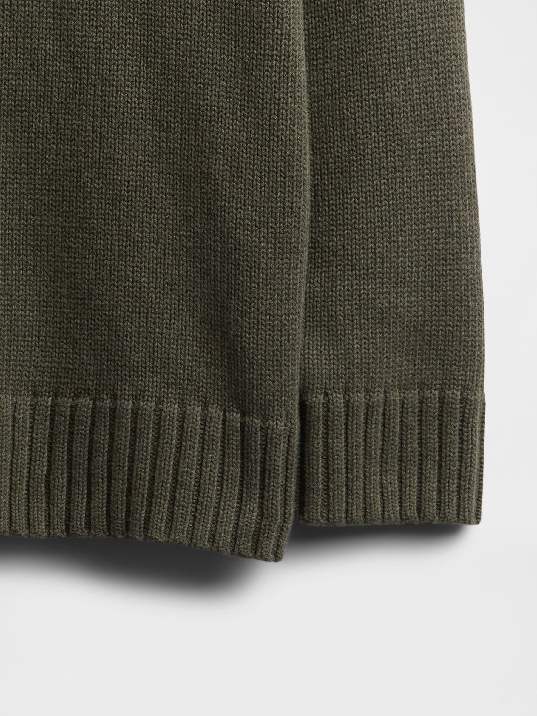 Green Cotton Oversized Jumper - Image 4 of 4