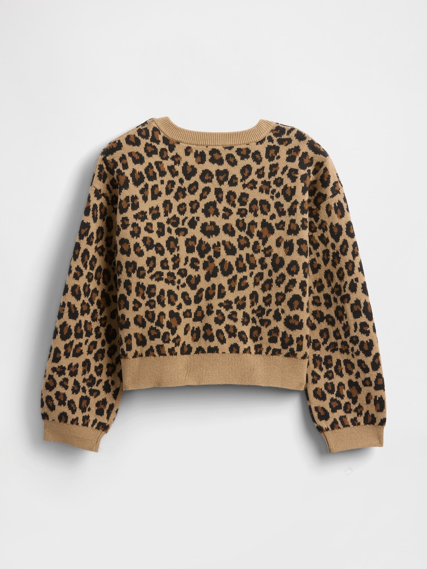 Brown Leopard Print Horseshoe Jeans (6mths-5yrs) - Image 3 of 3