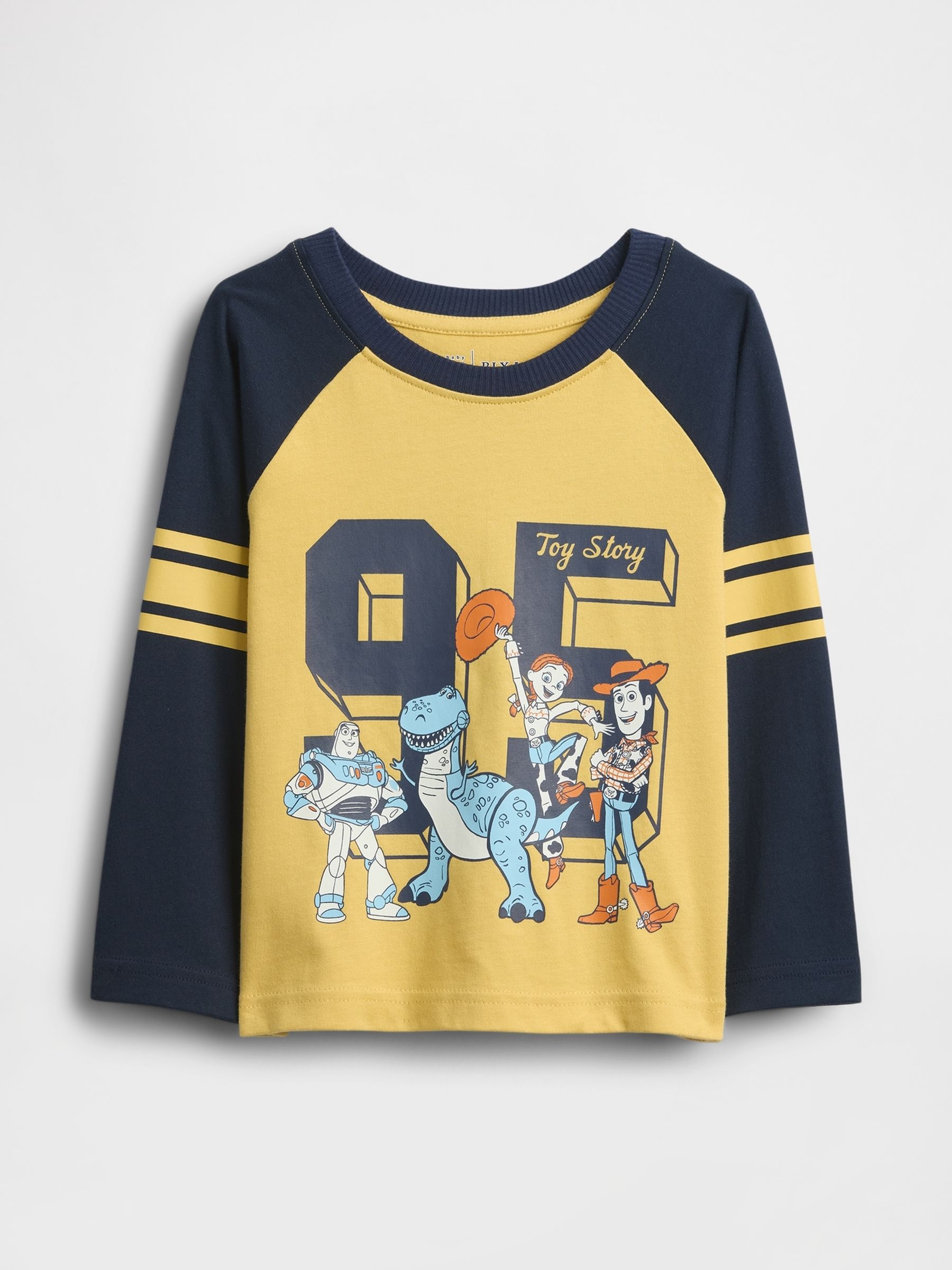 Yellow Disney Raglan Jersey T-Shirt (6mths-5yrs) - Image 1 of 2