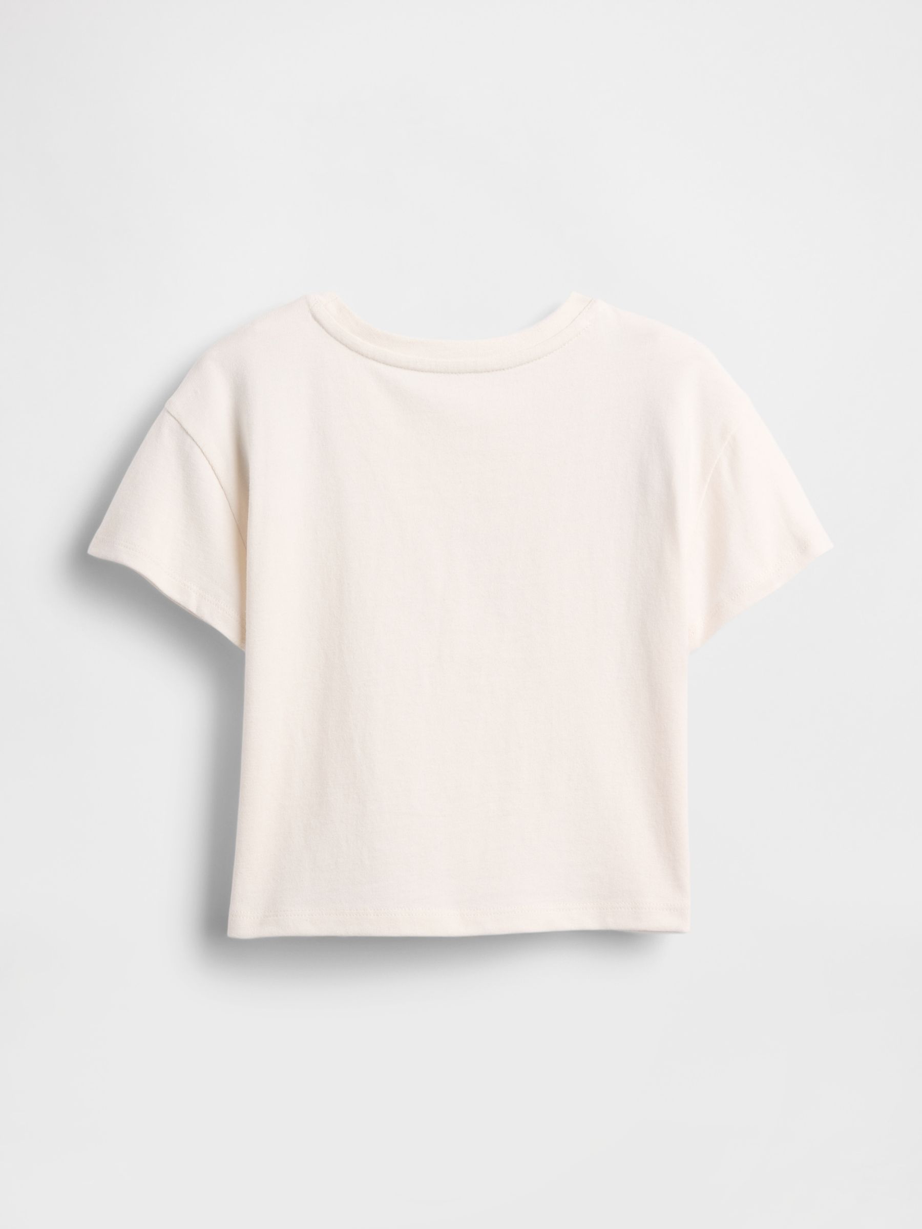 Cream Relaxed Graphic Crew Neck T-Shirt (6mths-5yrs) - Image 2 of 2