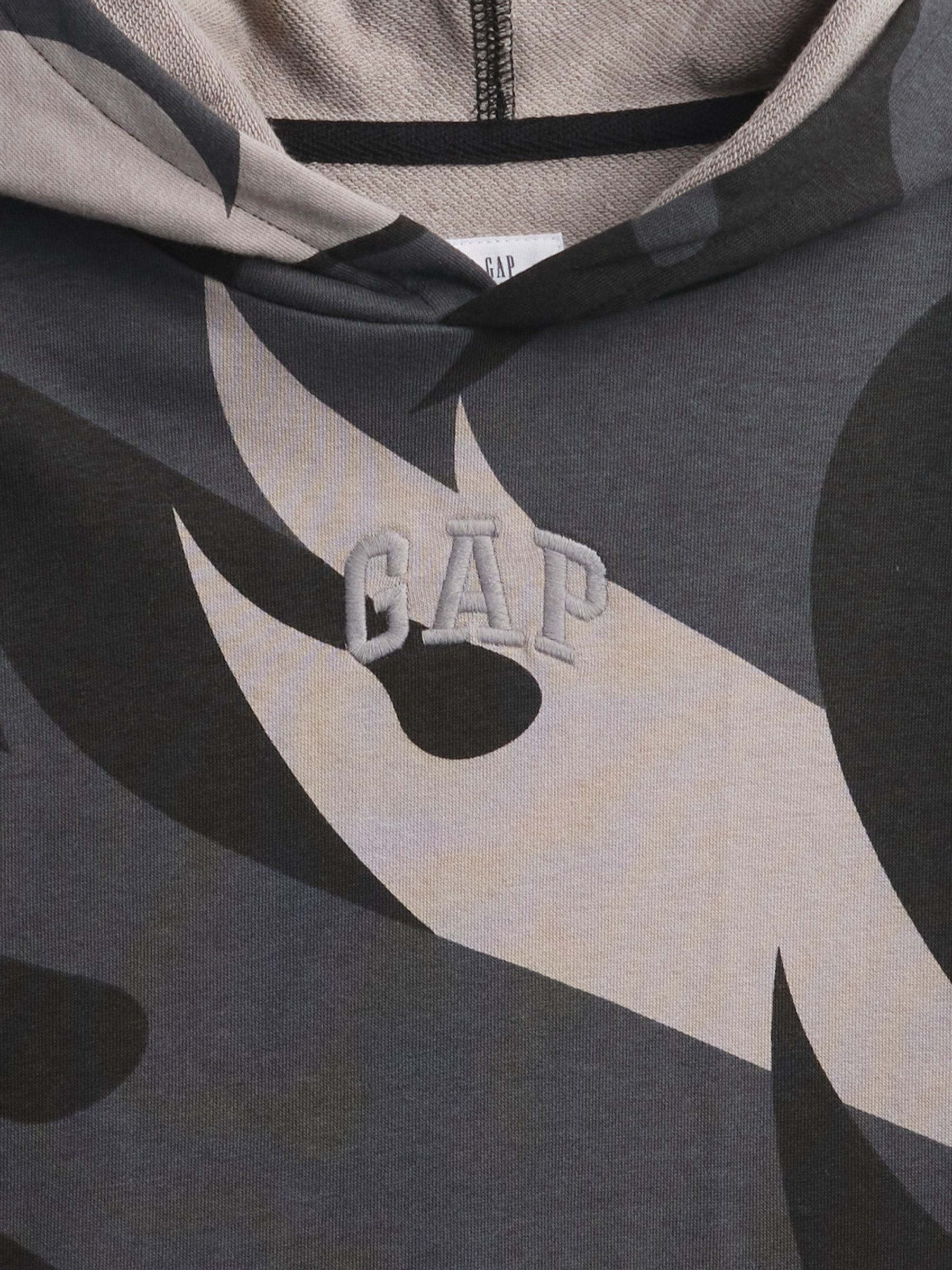 Grey Hot Wheels Relaxed Logo Hoodie (4-13yrs) - Image 2 of 2