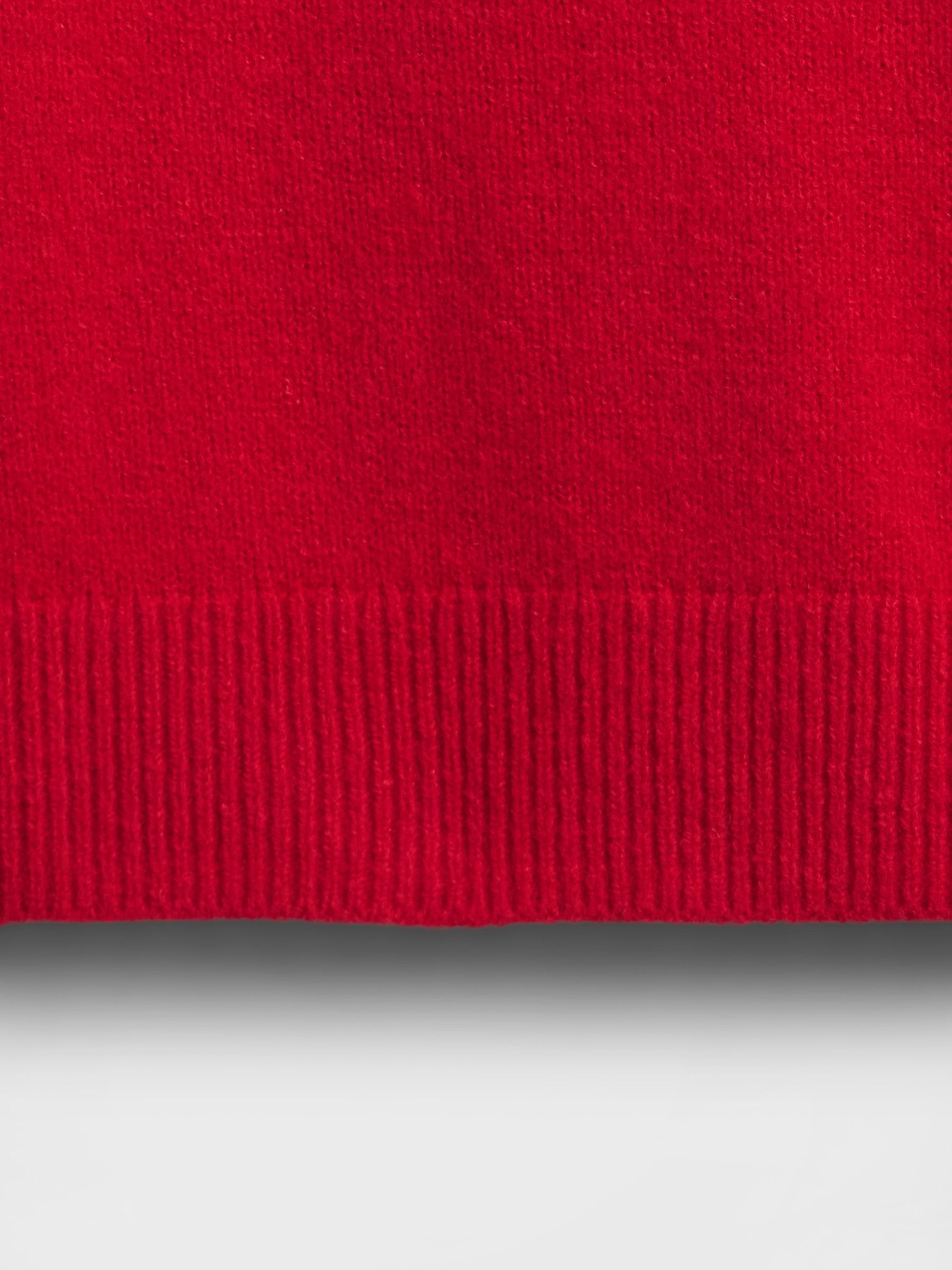 Red CashSoft Crew Neck Jumper - Image 4 of 4
