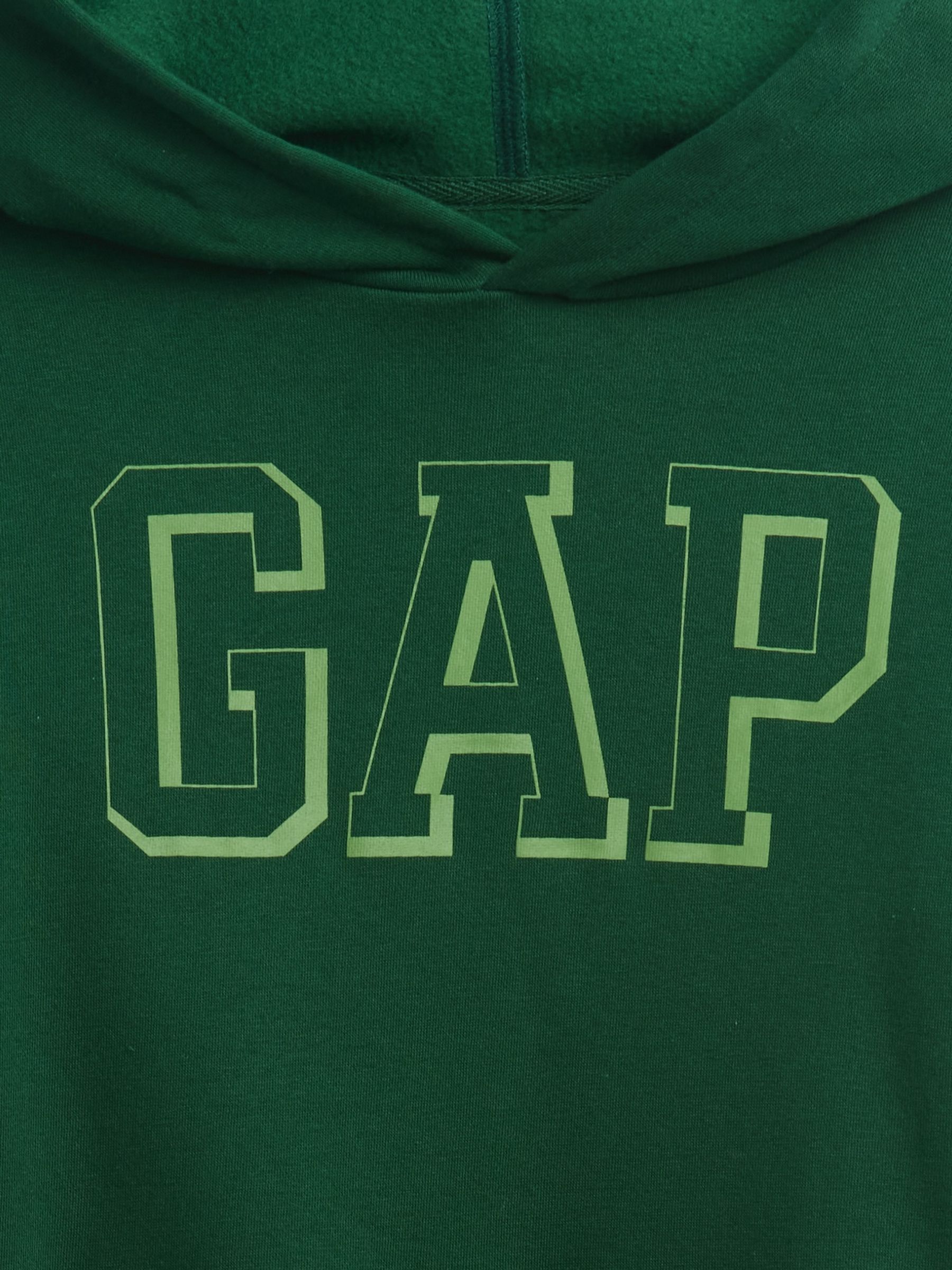 Green Relaxed Logo Hoodie - Image 5 of 5