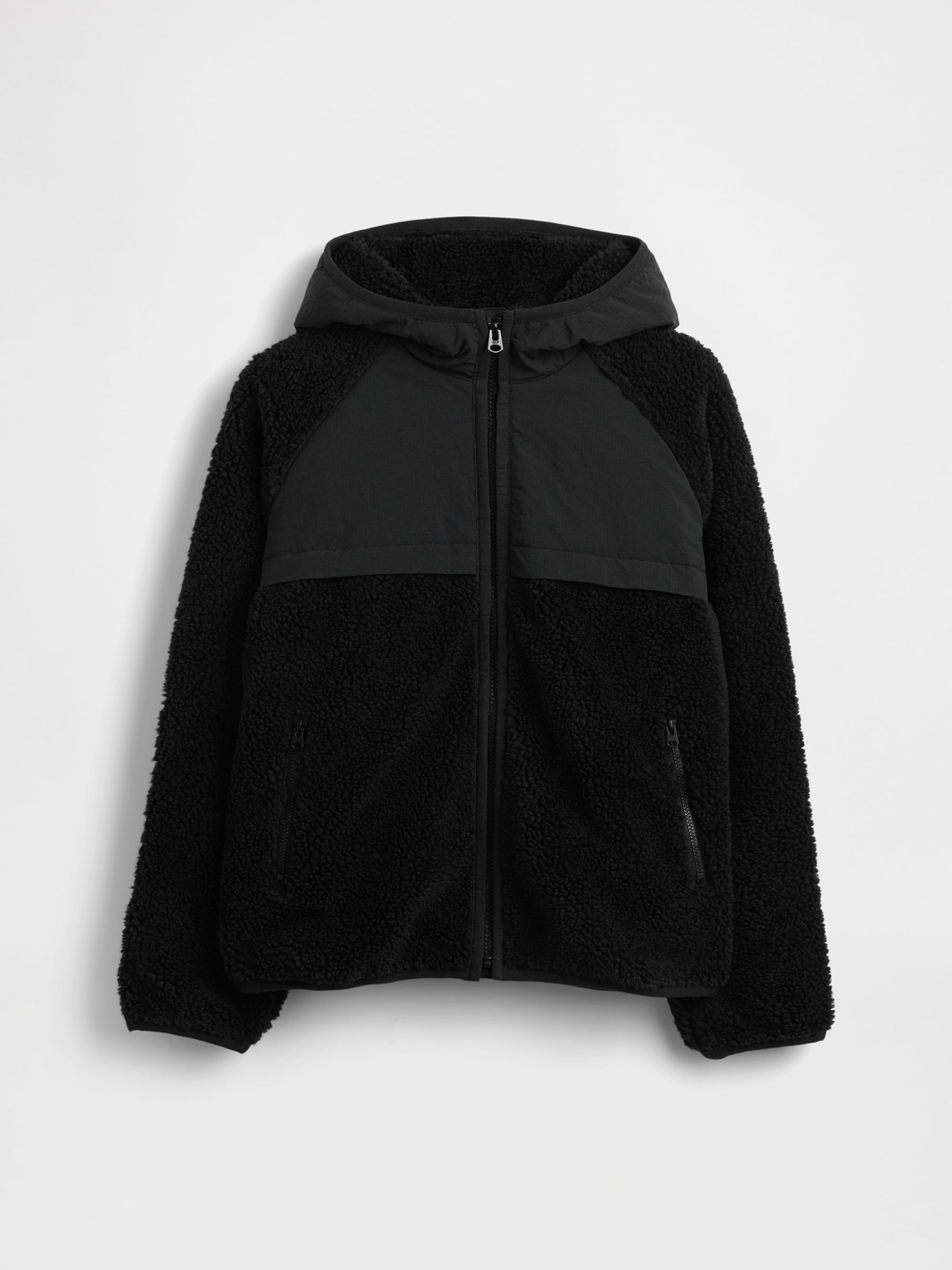 Black Sherpa Jacket - Image 5 of 6