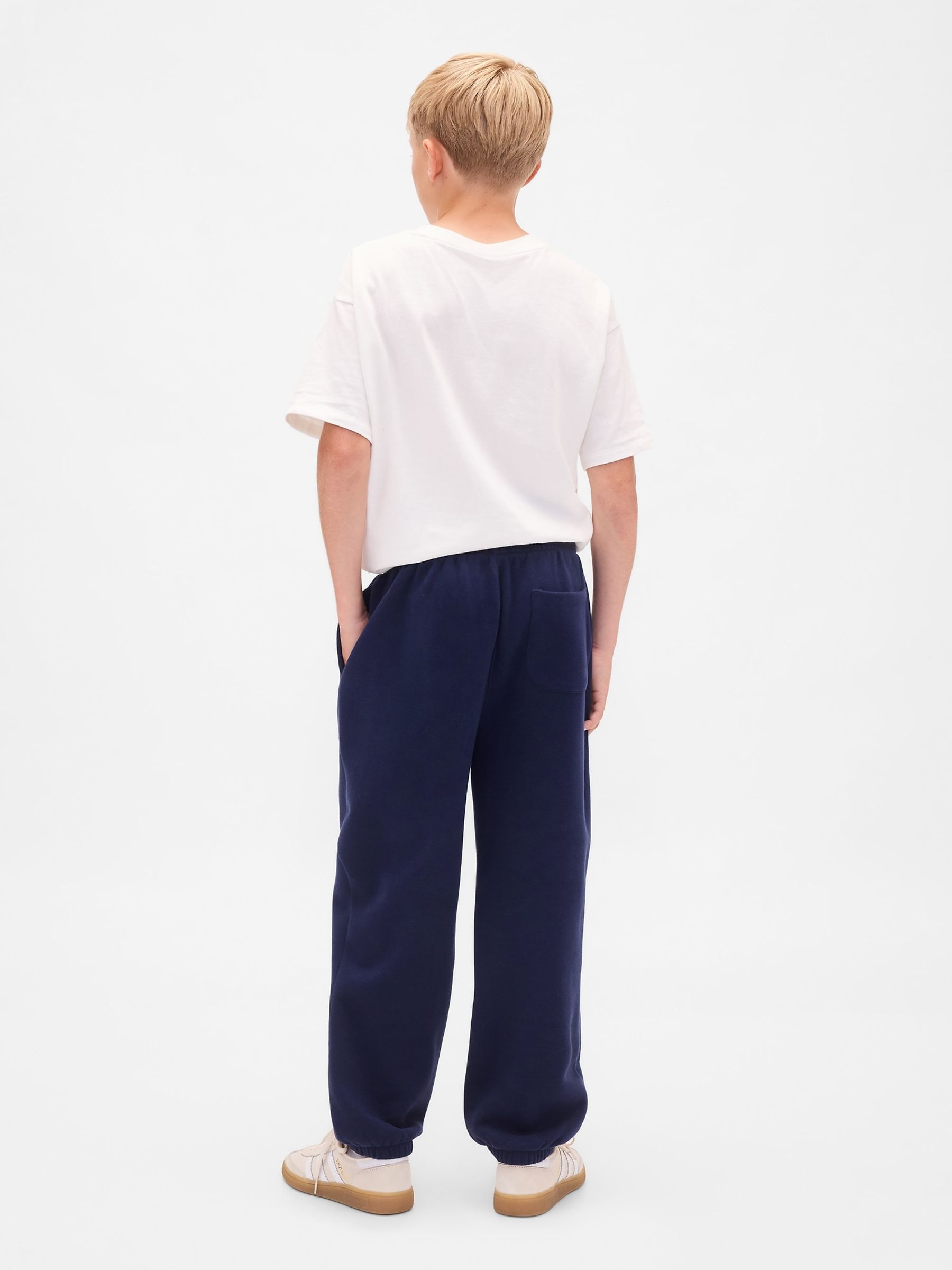 Navy Blue VintageSoft Baggy Joggers (4-13yrs) - Image 3 of 5