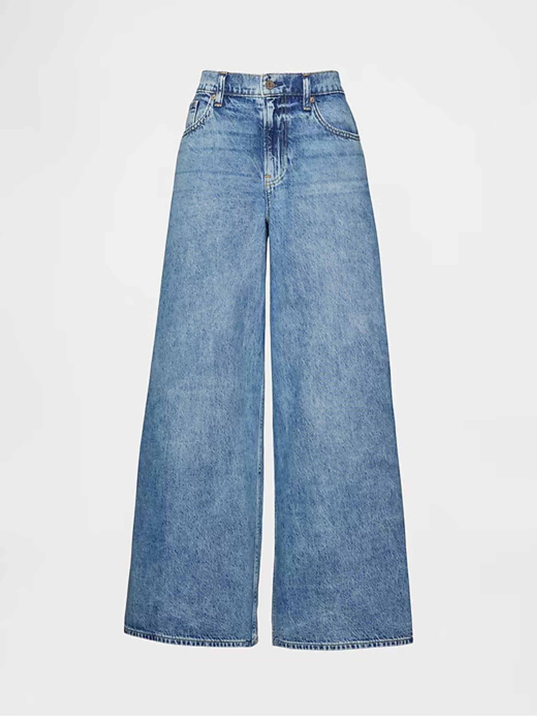 Blue Low Slung Extra Baggy Jeans - Image 9 of 9