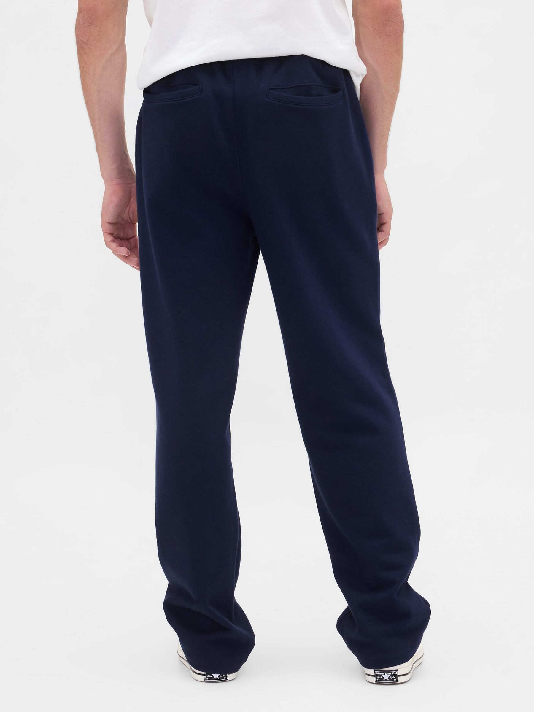 Navy Blue Heavyweight Relaxed Joggers - Image 2 of 5