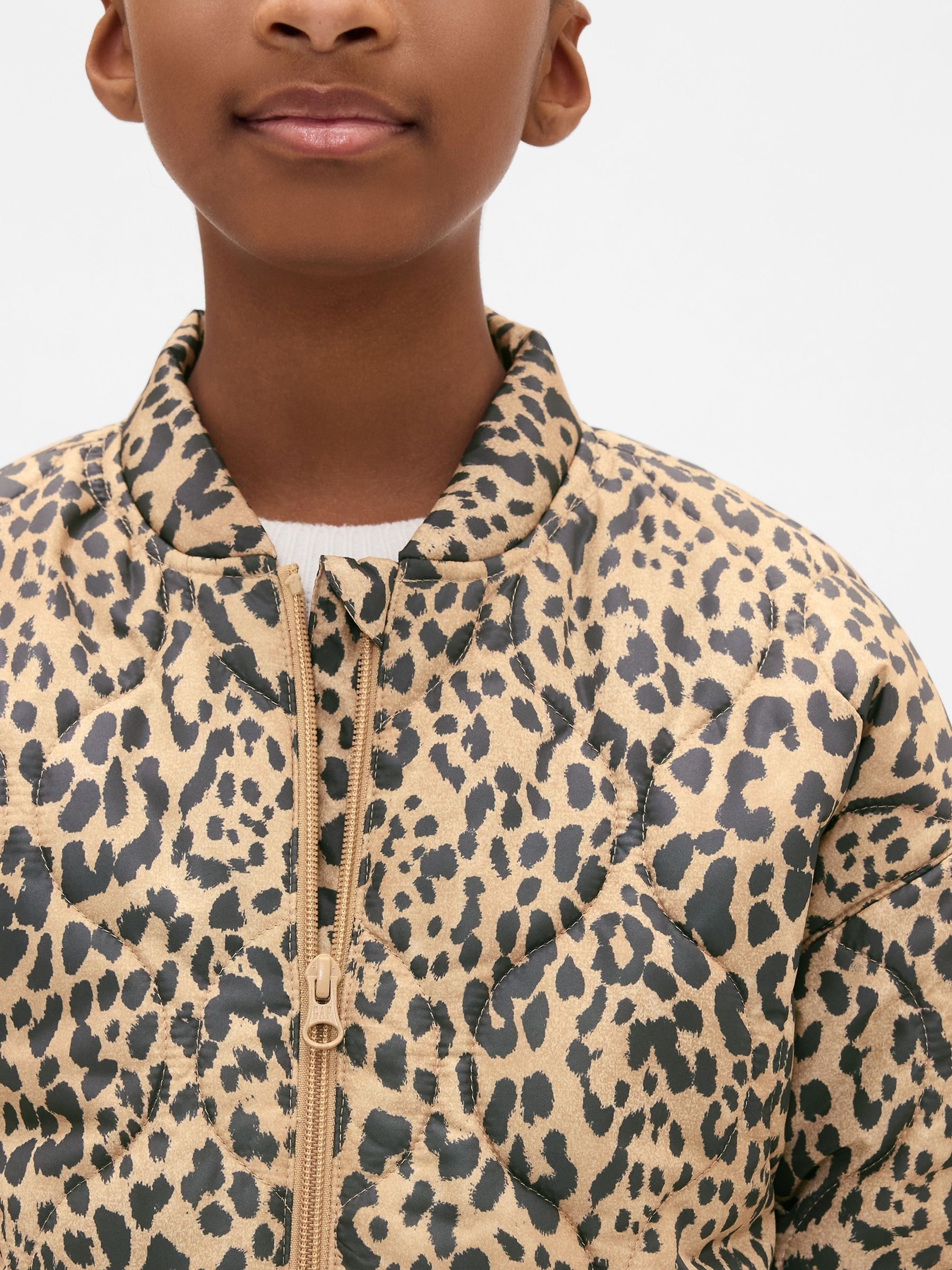 Brown Lightweight Quilted Puffer Jacket - Image 4 of 6