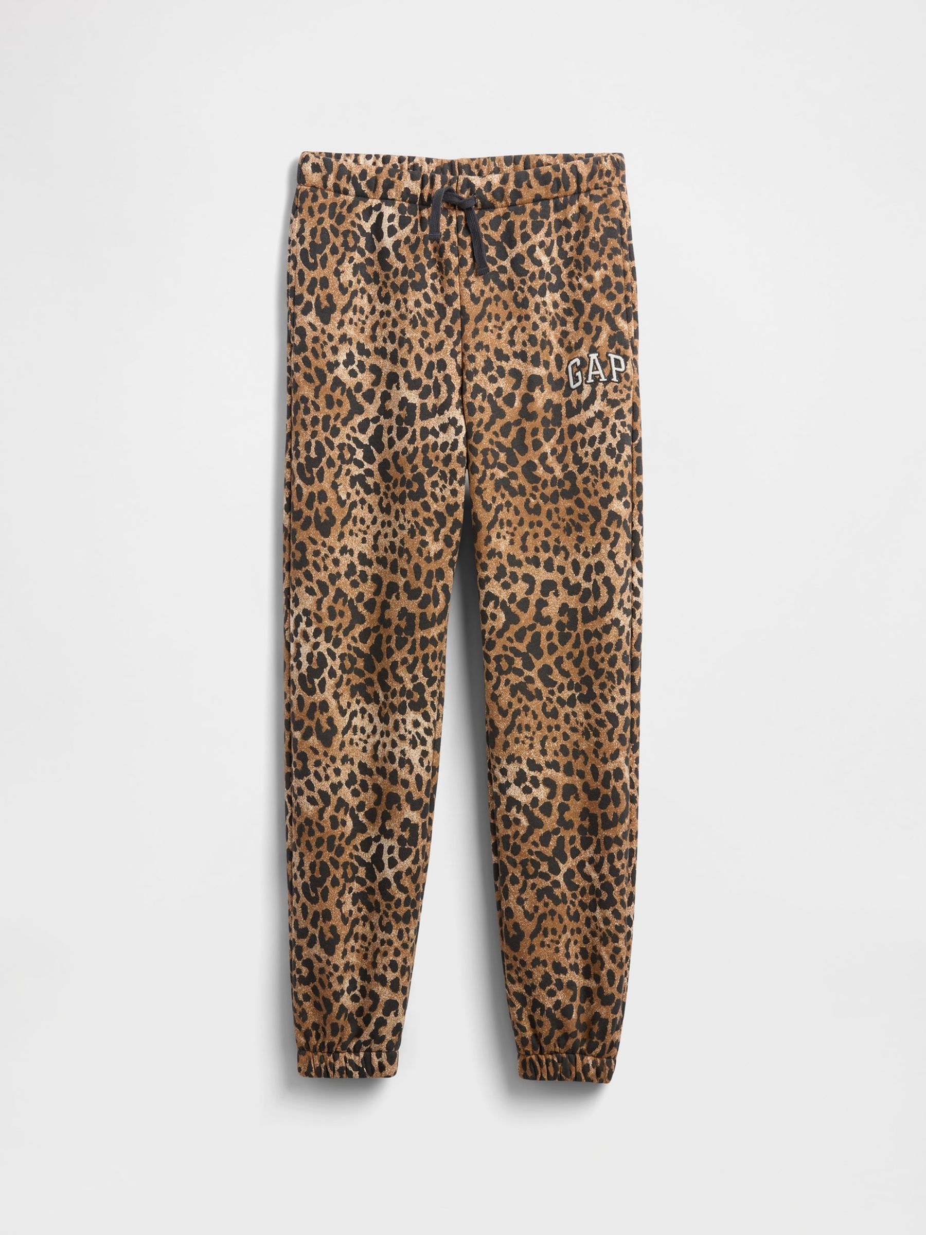 Brown Leopard Logo Heritage Joggers (4-13yrs) - Image 1 of 3