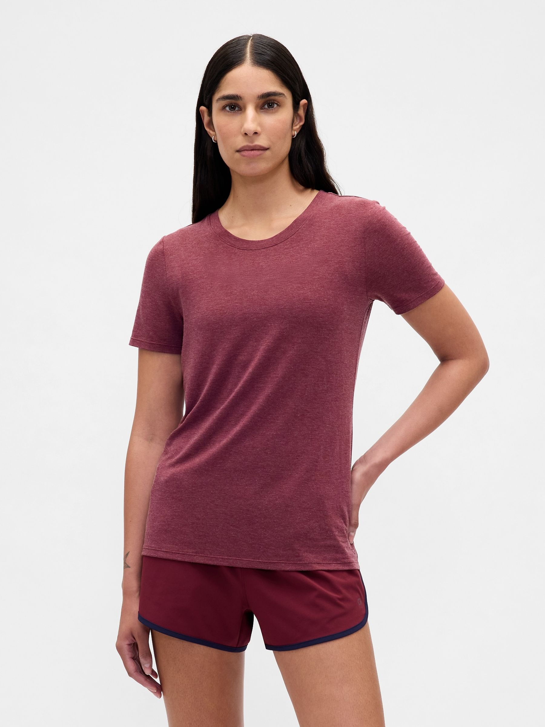 Red Breathe T-Shirt - Image 1 of 4