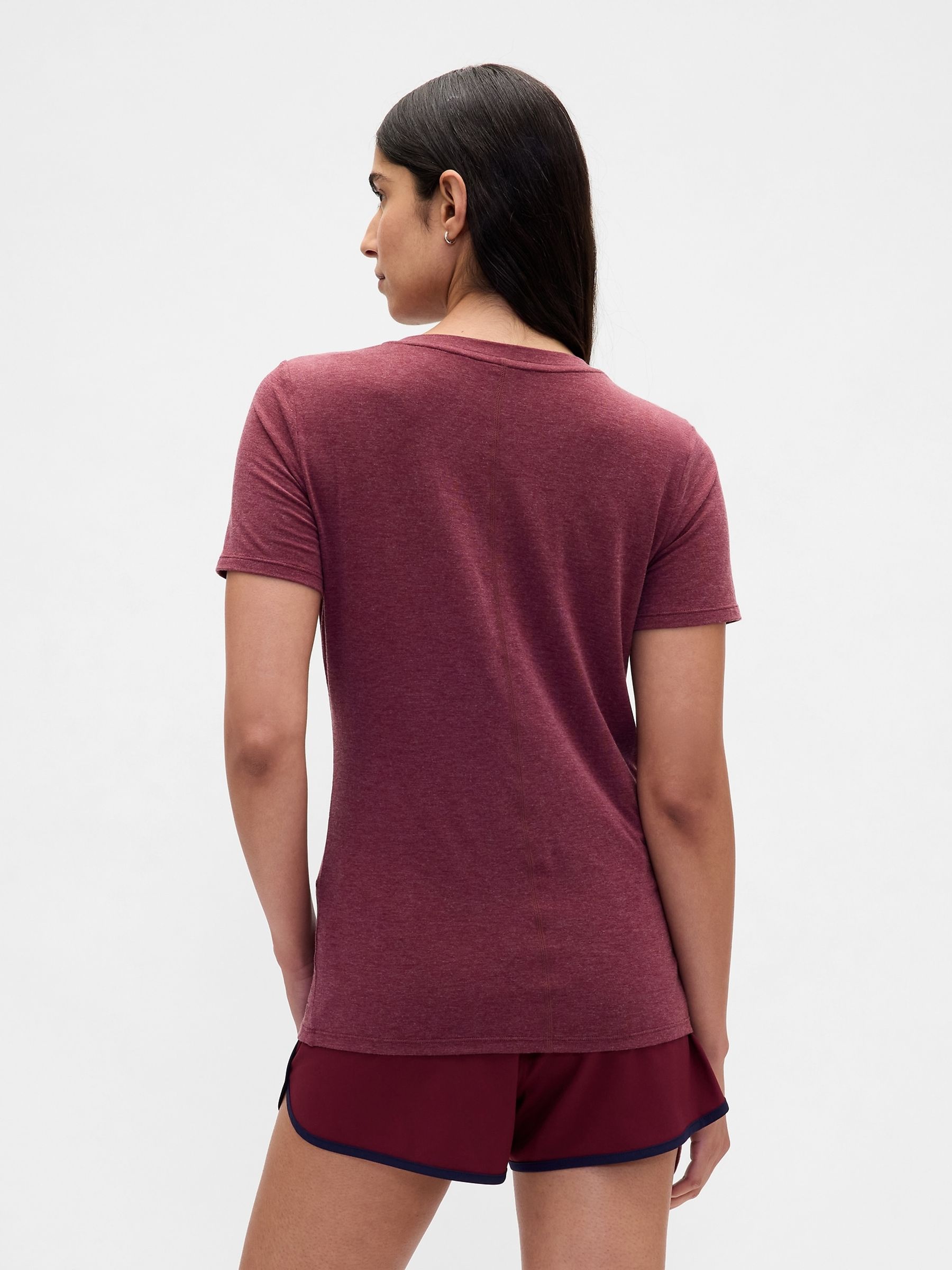 Red Breathe T-Shirt - Image 2 of 4