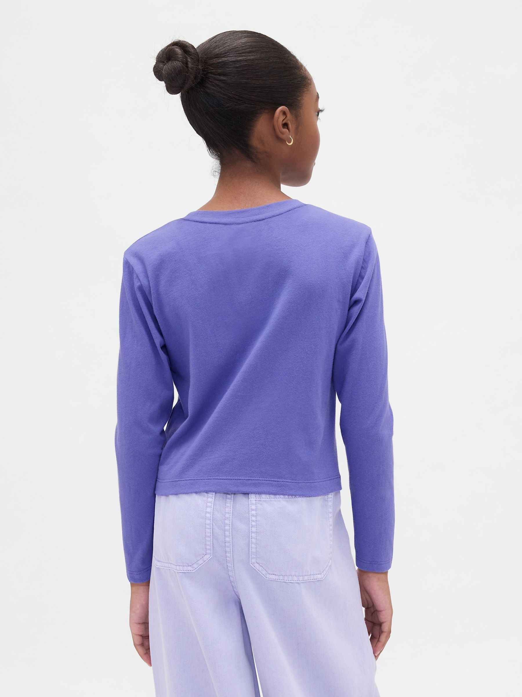 Purple Relaxed Graphic Logo T-Shirt (4-13yrs) - Image 2 of 4 Purple Relaxed Graphic Logo T-Shirt (4-13yrs) - Image 2 of 4