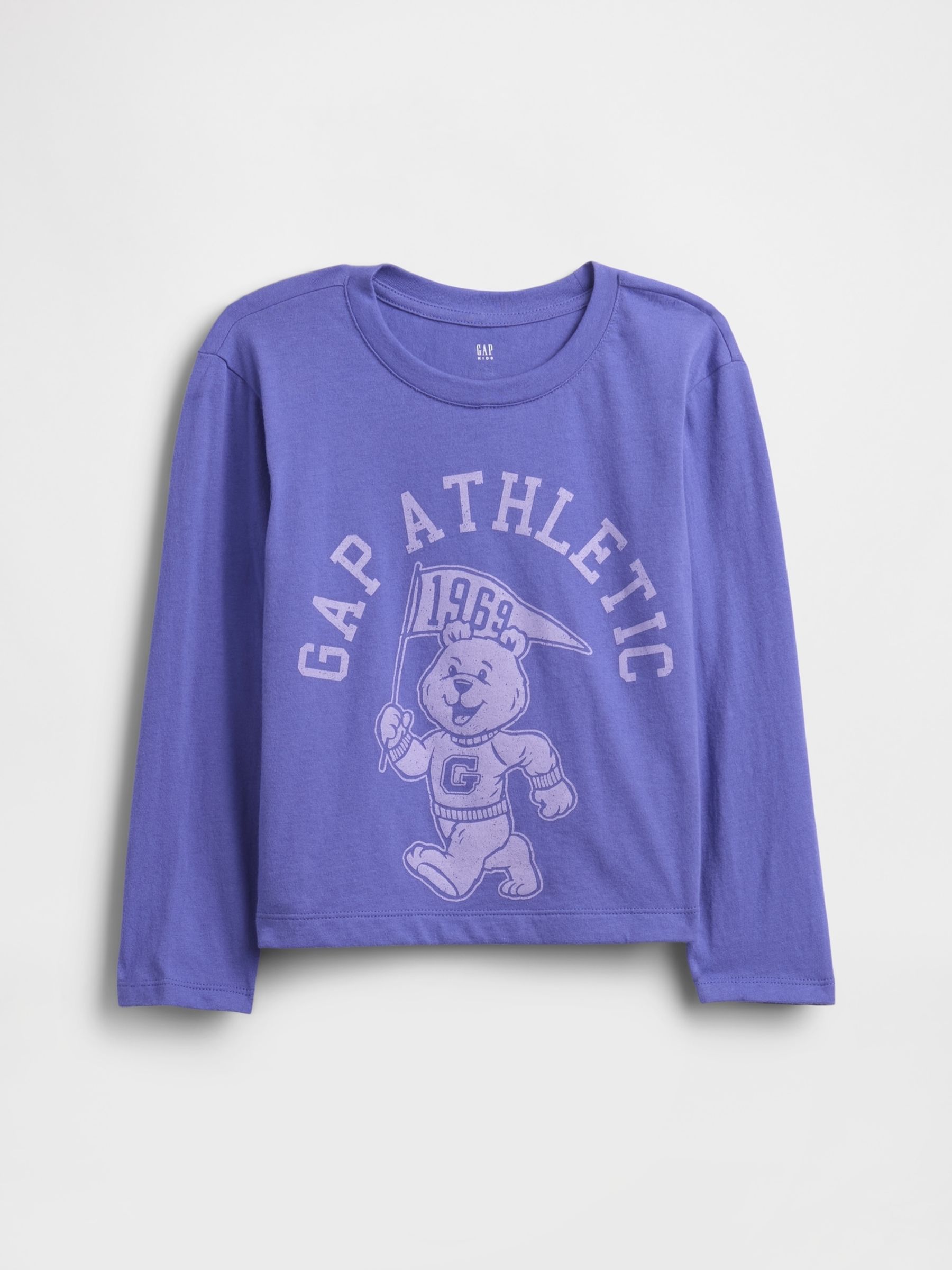 Purple Relaxed Graphic Logo T-Shirt (4-13yrs) - Image 3 of 4