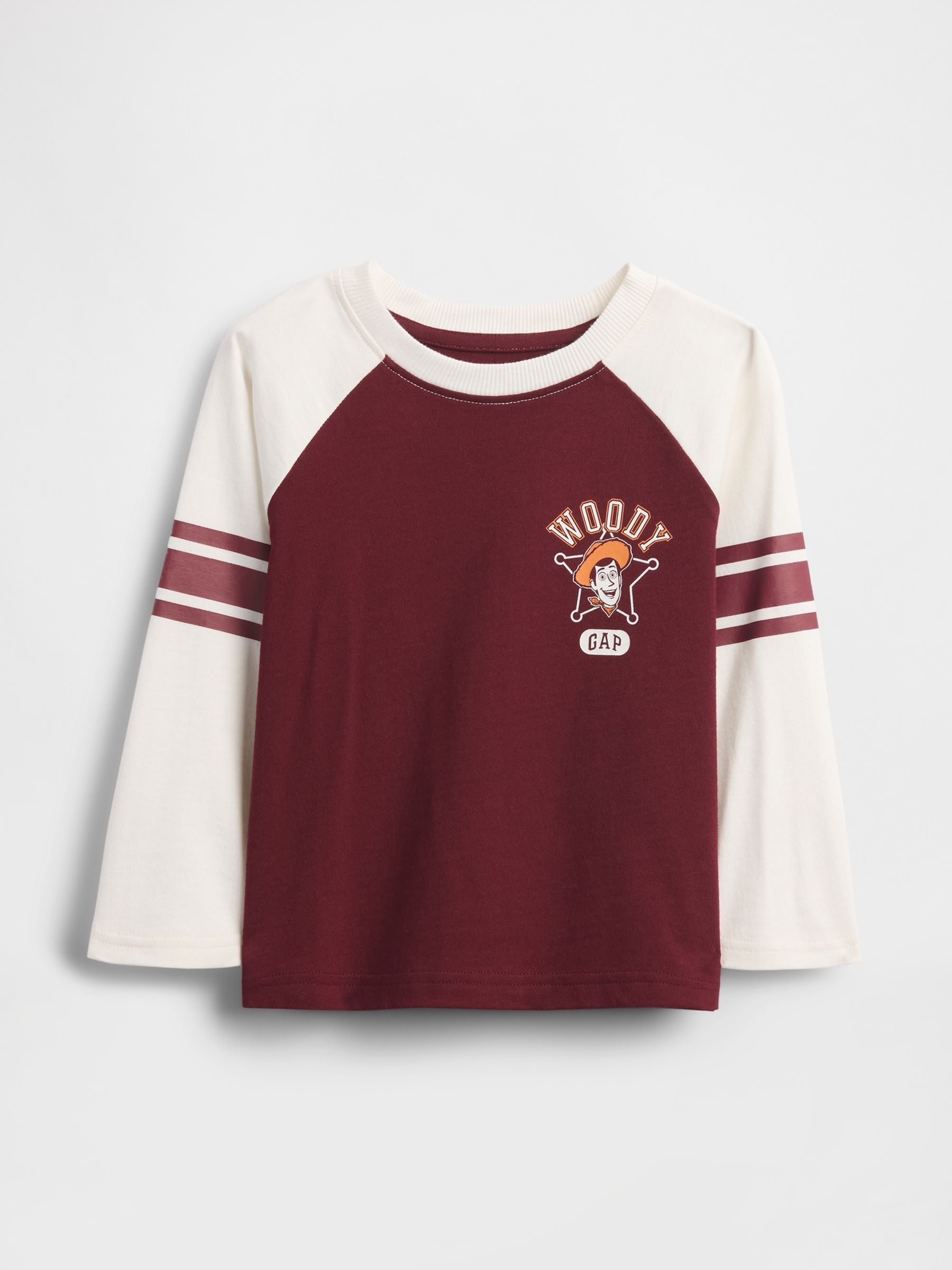 Red Disney Raglan Jersey T-Shirt (6mths-5yrs) - Image 1 of 2