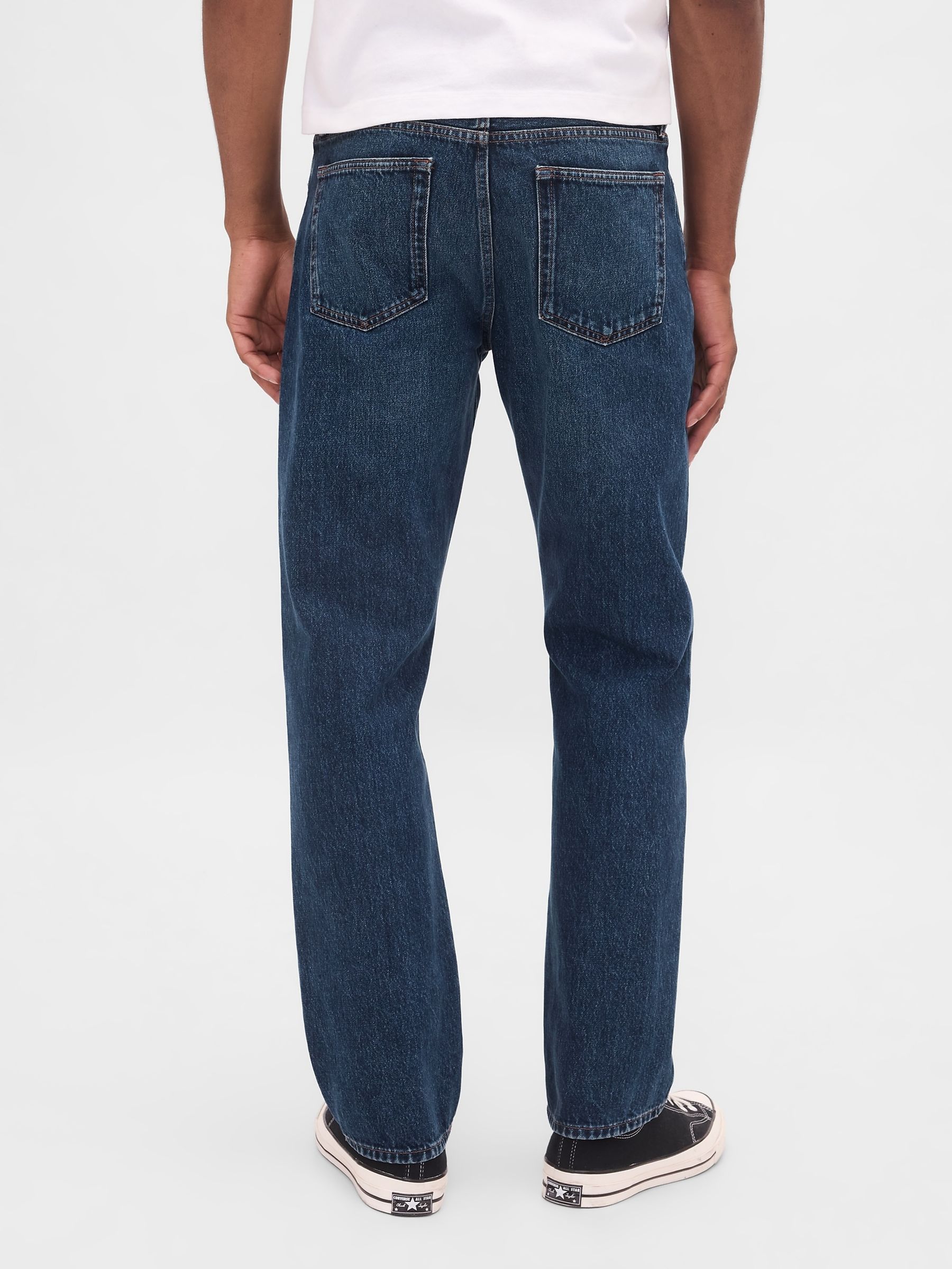Blue Relaxed Straight Jeans - Image 2 of 5