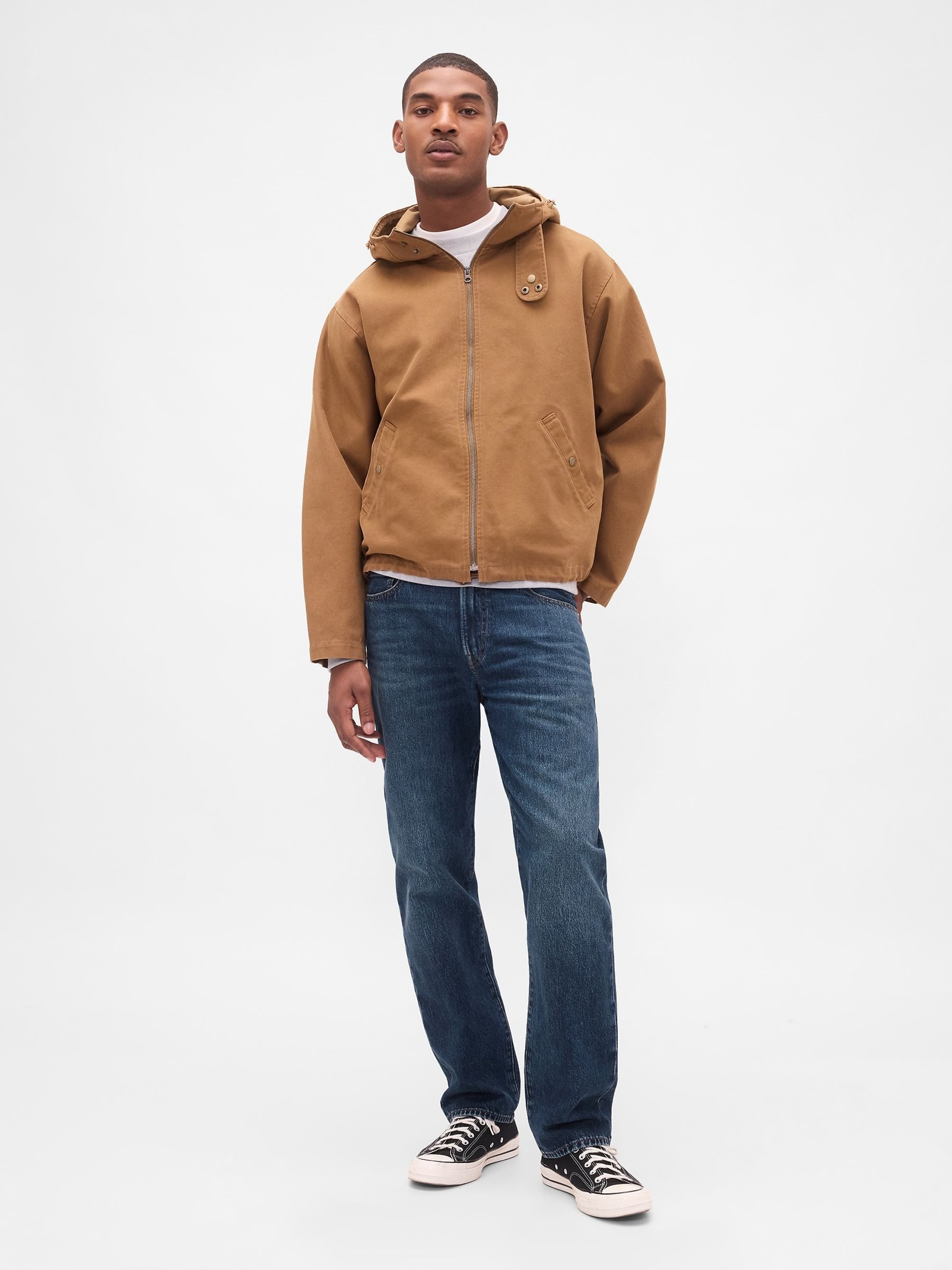 Blue Relaxed Straight Jeans - Image 4 of 5
