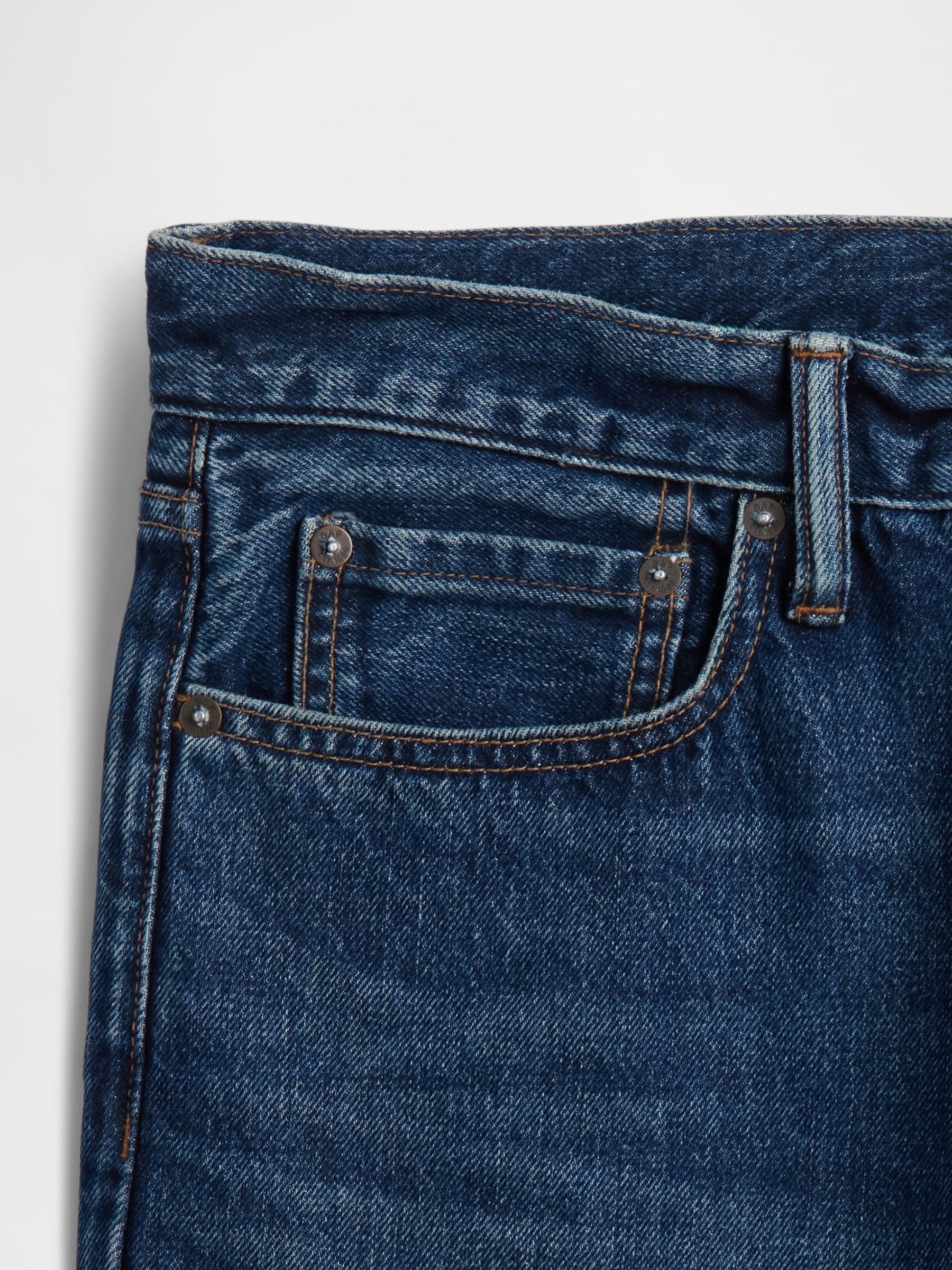 Blue Relaxed Straight Jeans - Image 5 of 5