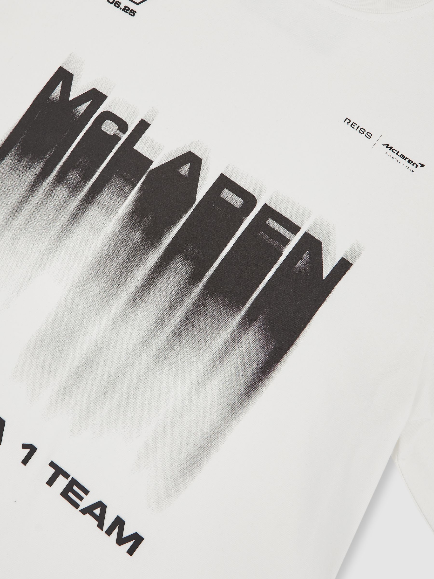 McLaren F1 Team British GP T-Shirt Unisex Fit in White - Image 6 of 6