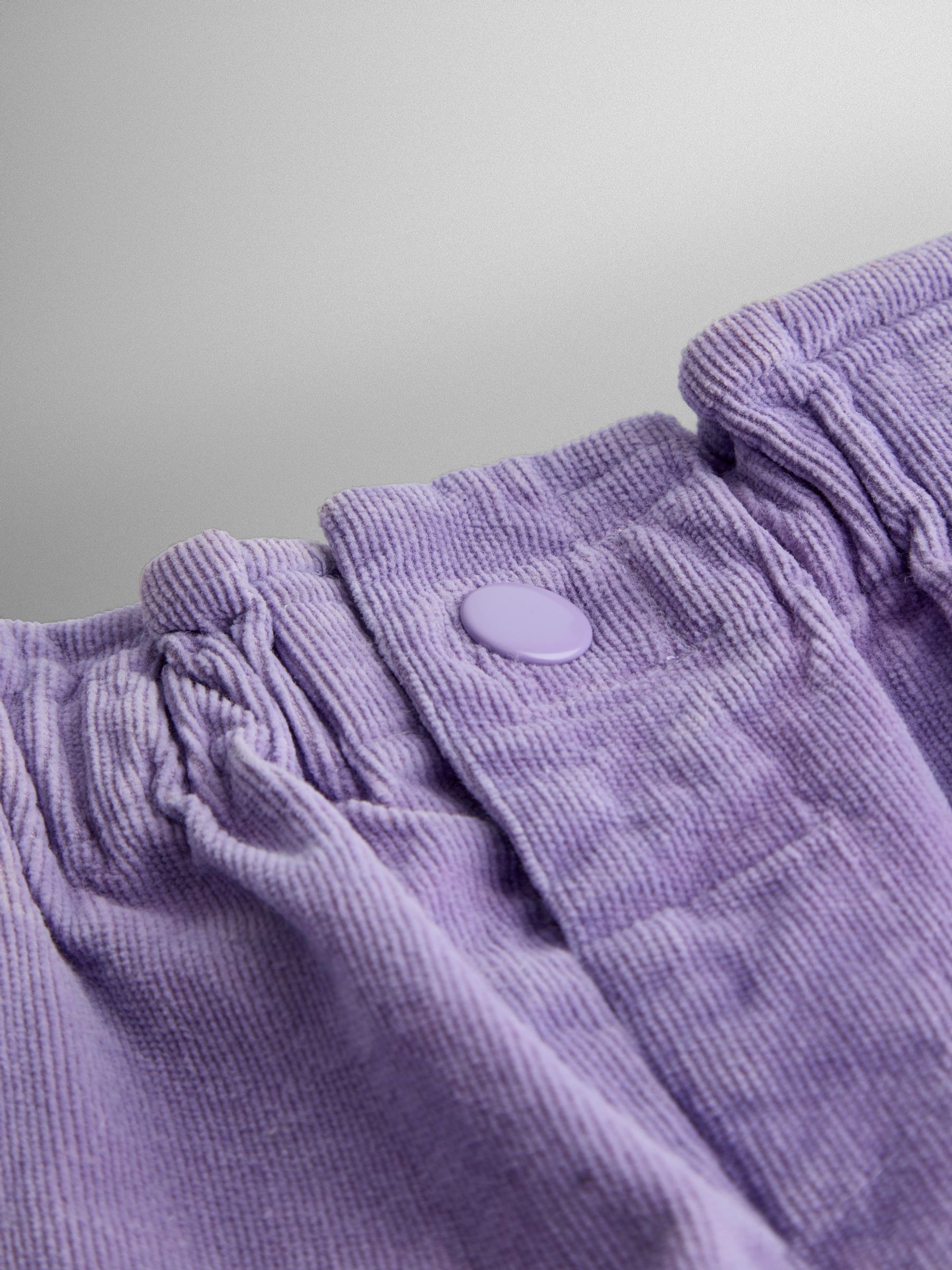 Lilac Cord Trousers - Image 3 of 3