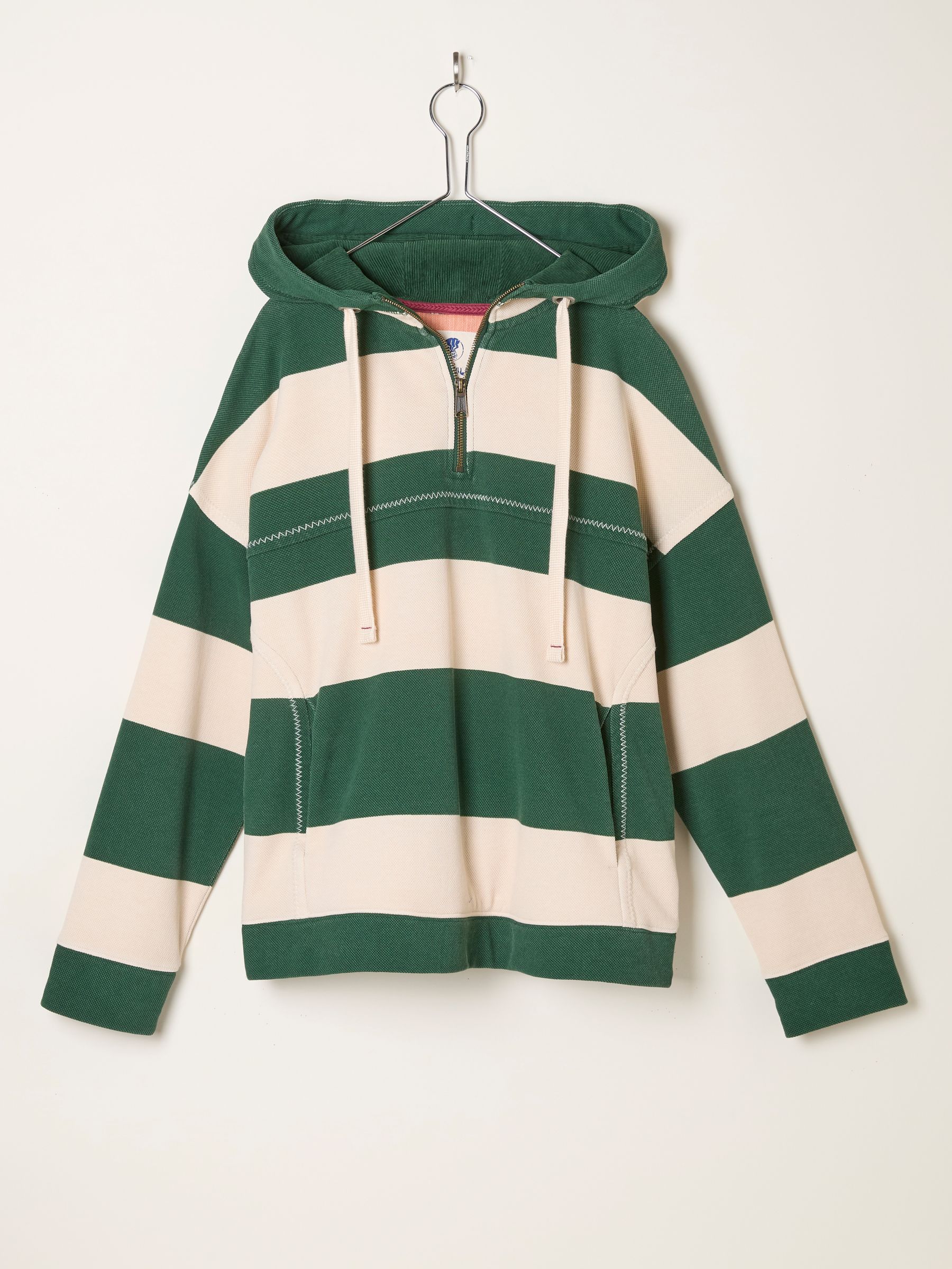 Airlie Green 1988 Stripe Hoodie - Image 6 of 6
