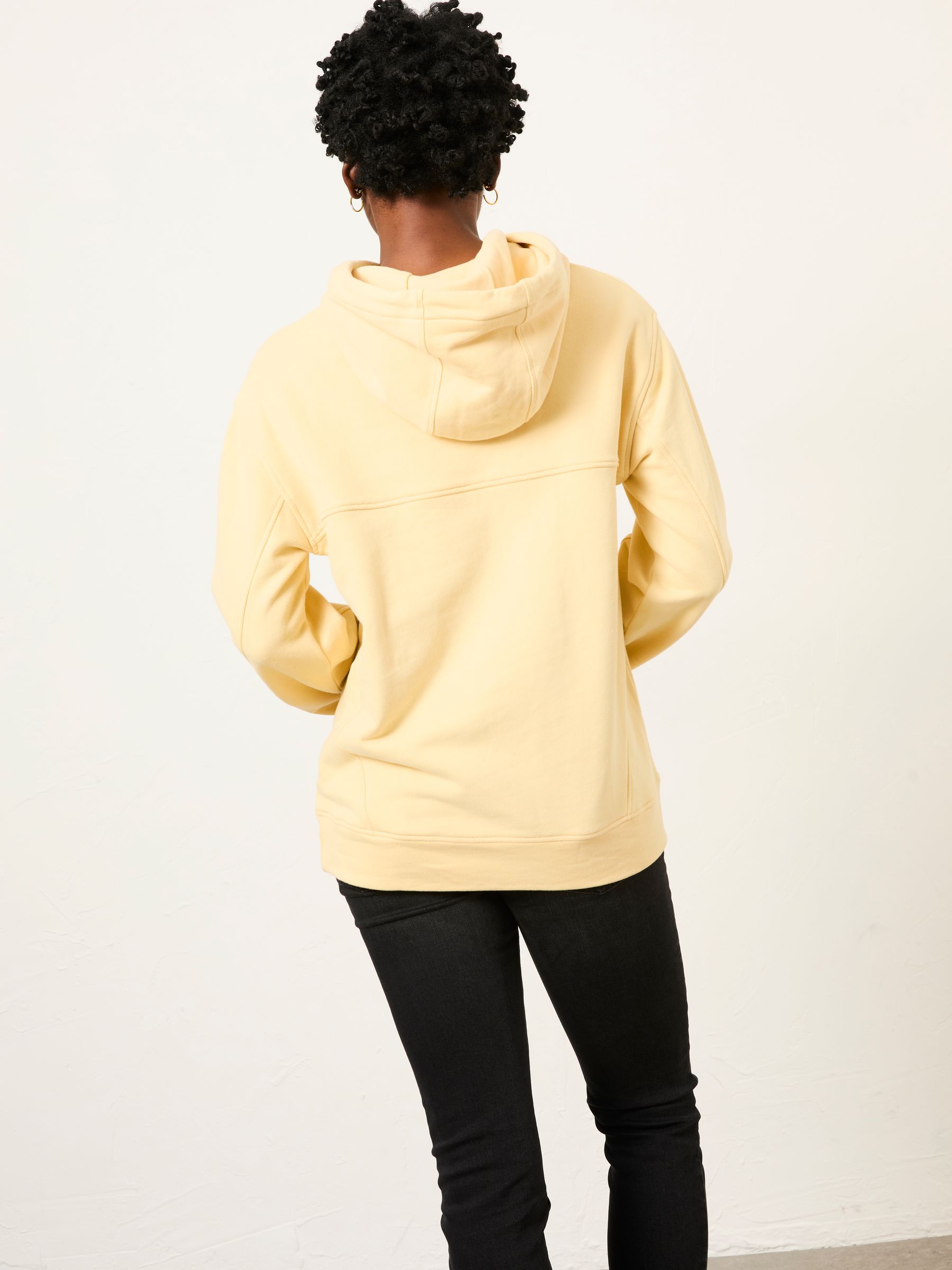 Freya Yellow Overhead Hoodie - Image 2 of 4