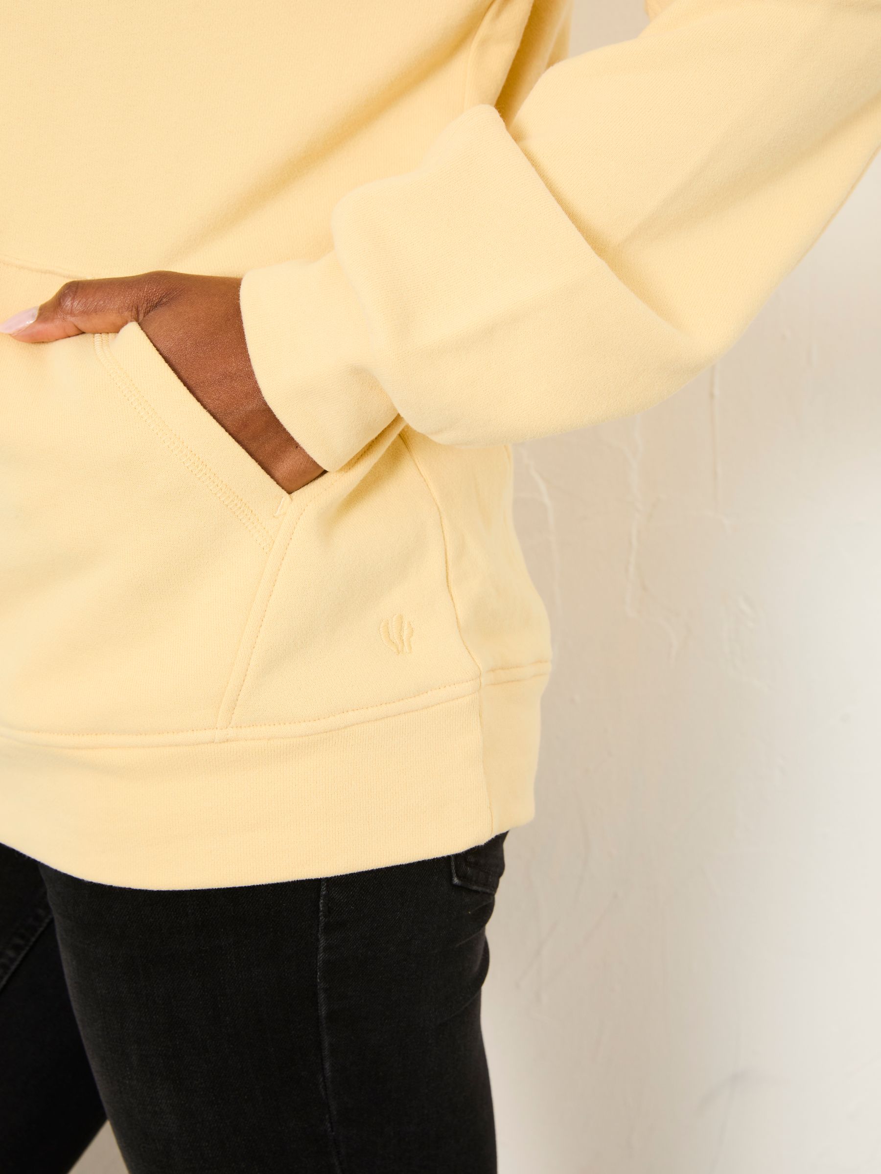 Freya Yellow Overhead Hoodie - Image 3 of 4