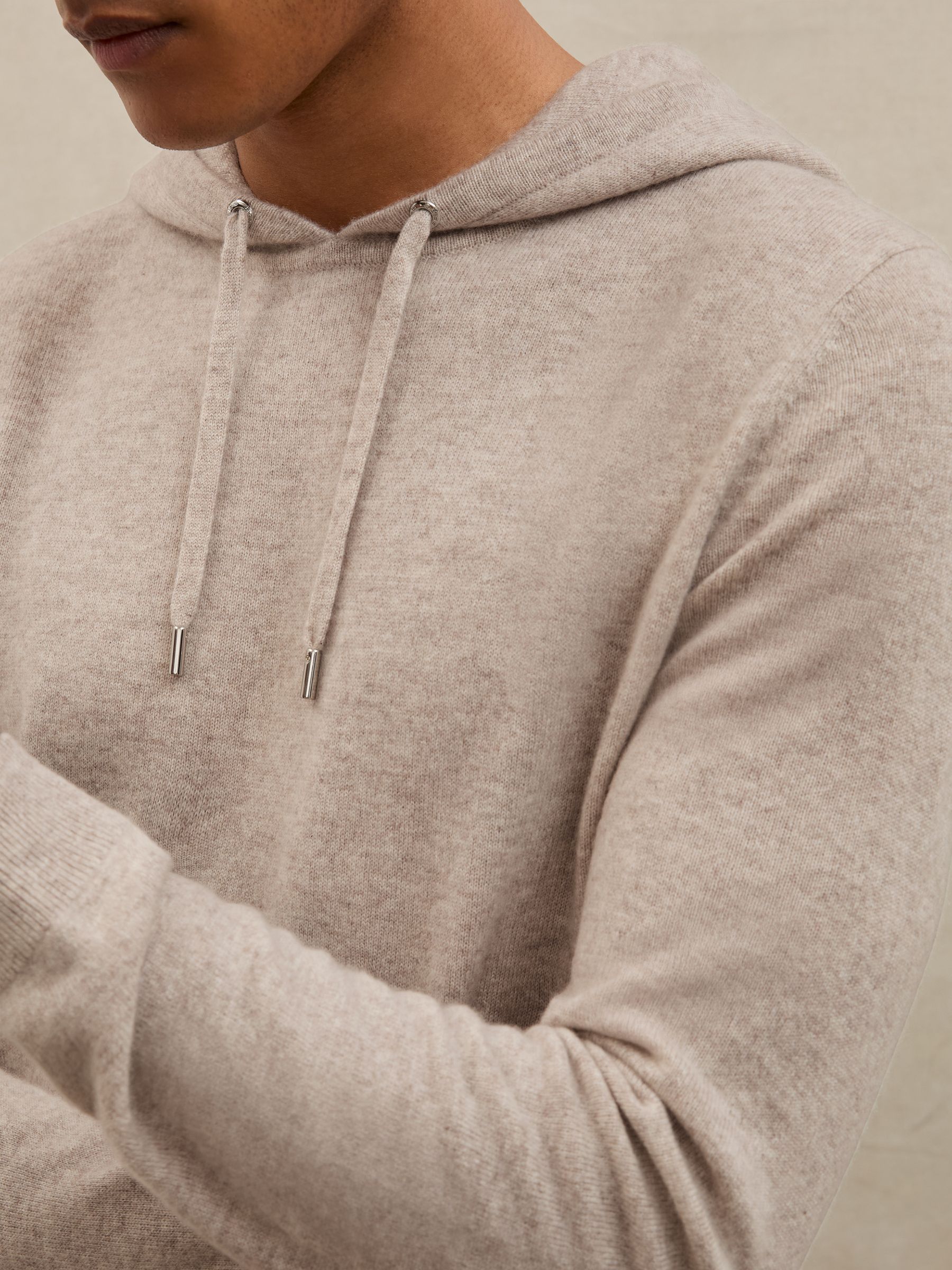 Hoodie in Oatmeal - Image 4 of 6