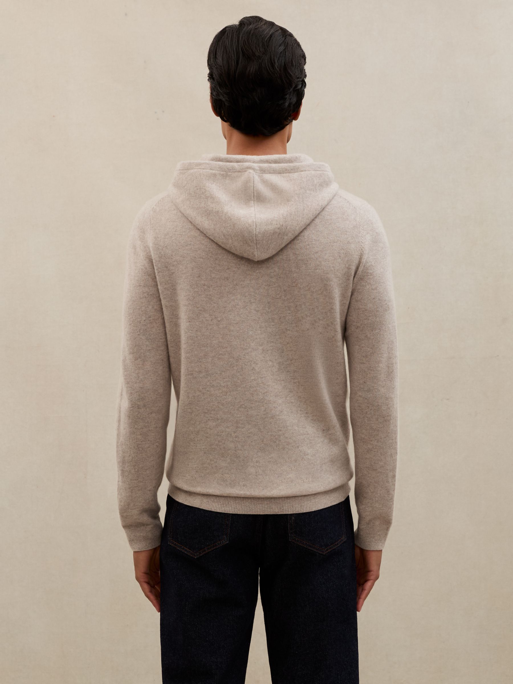 Hoodie in Oatmeal - Image 5 of 6