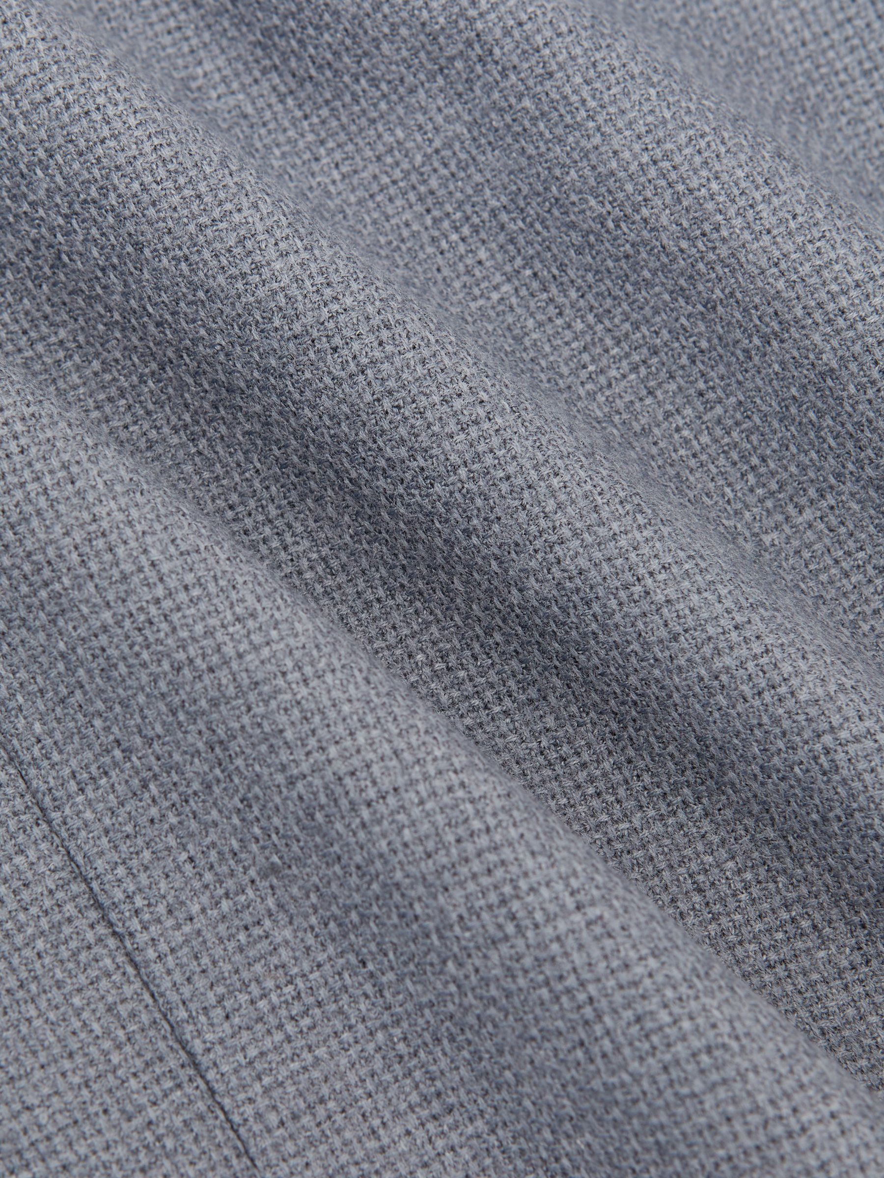 Tailored-Fit Double-Breasted Blazer Wool-Blend in Airforce Blue - image 4