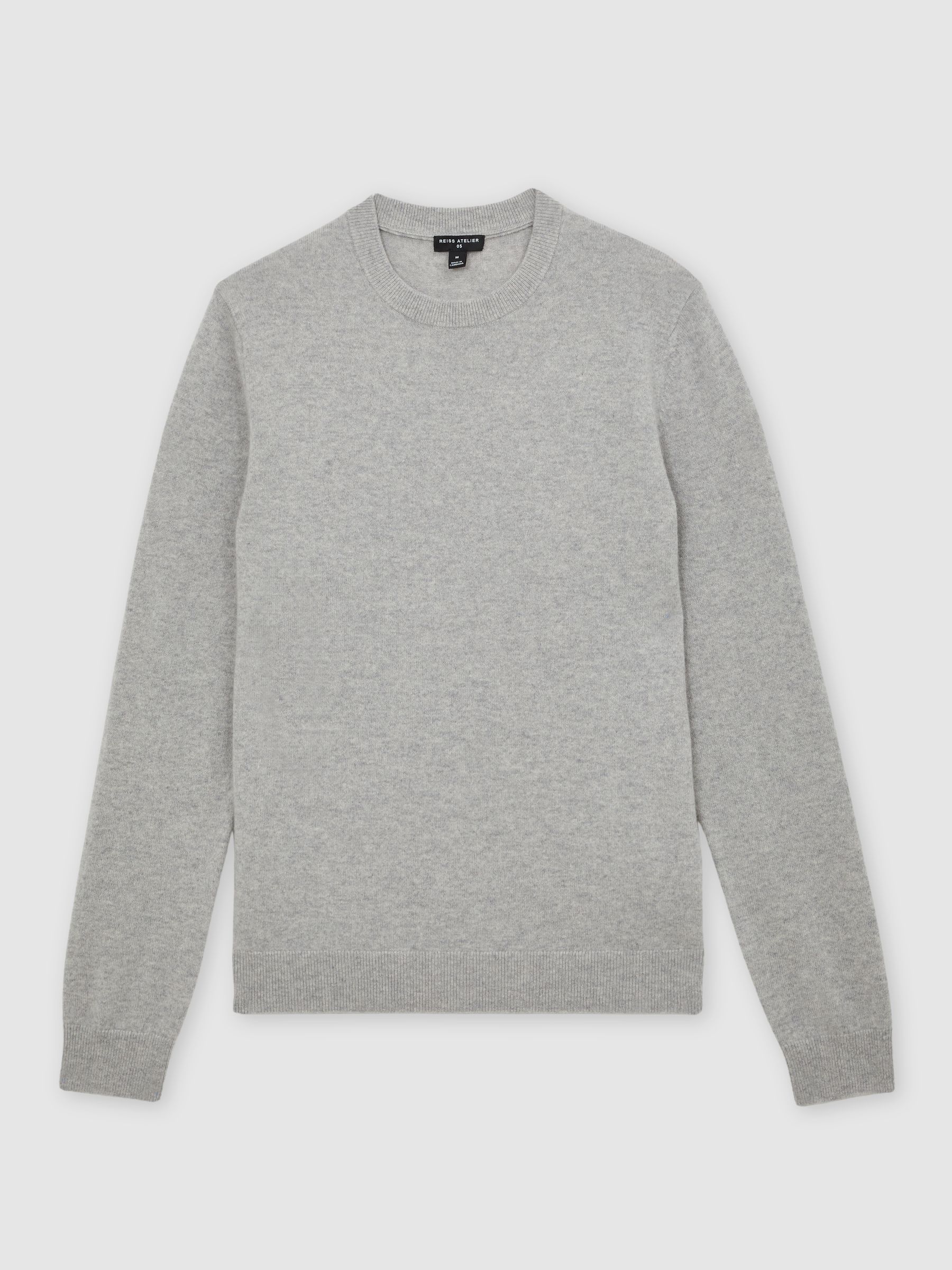 Jumper in Soft Grey Melange - Image 2 of 6