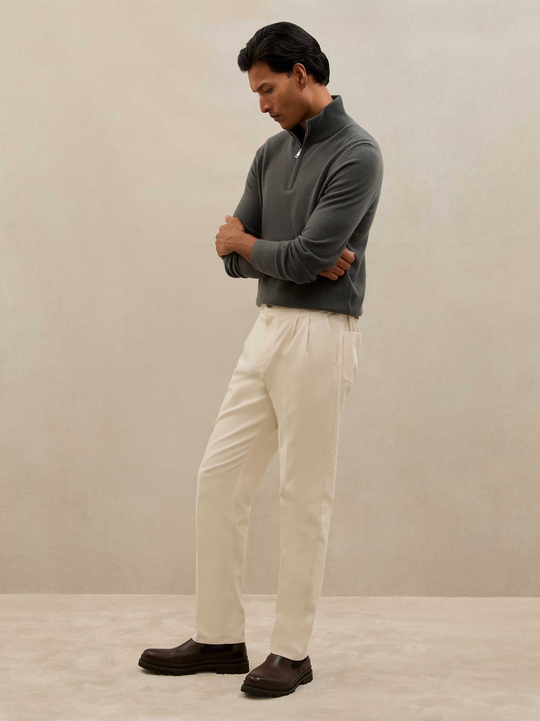 Jumper in Fern Green - Image 4 of 7
