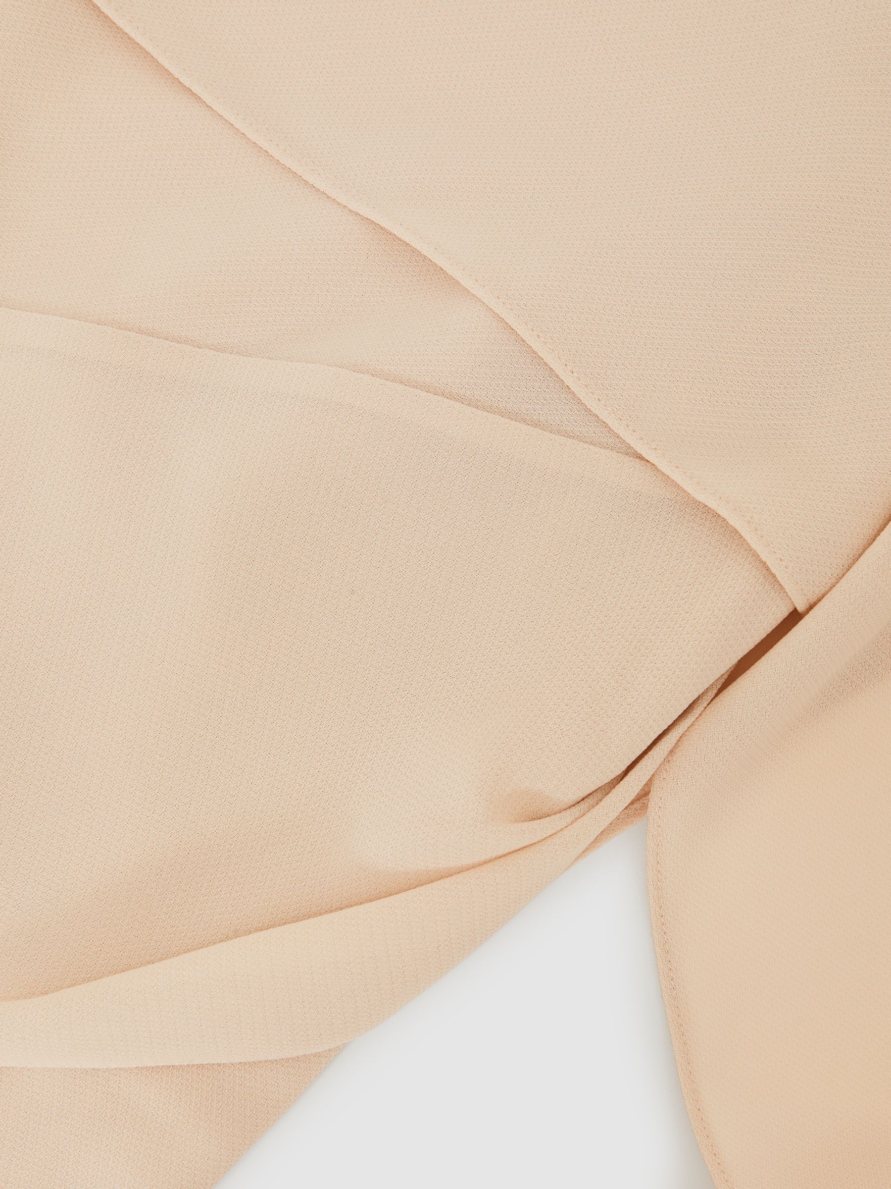 Reiss | Royal Ballet Panel Shift Dress in Pale Pink - Image 5 of 5