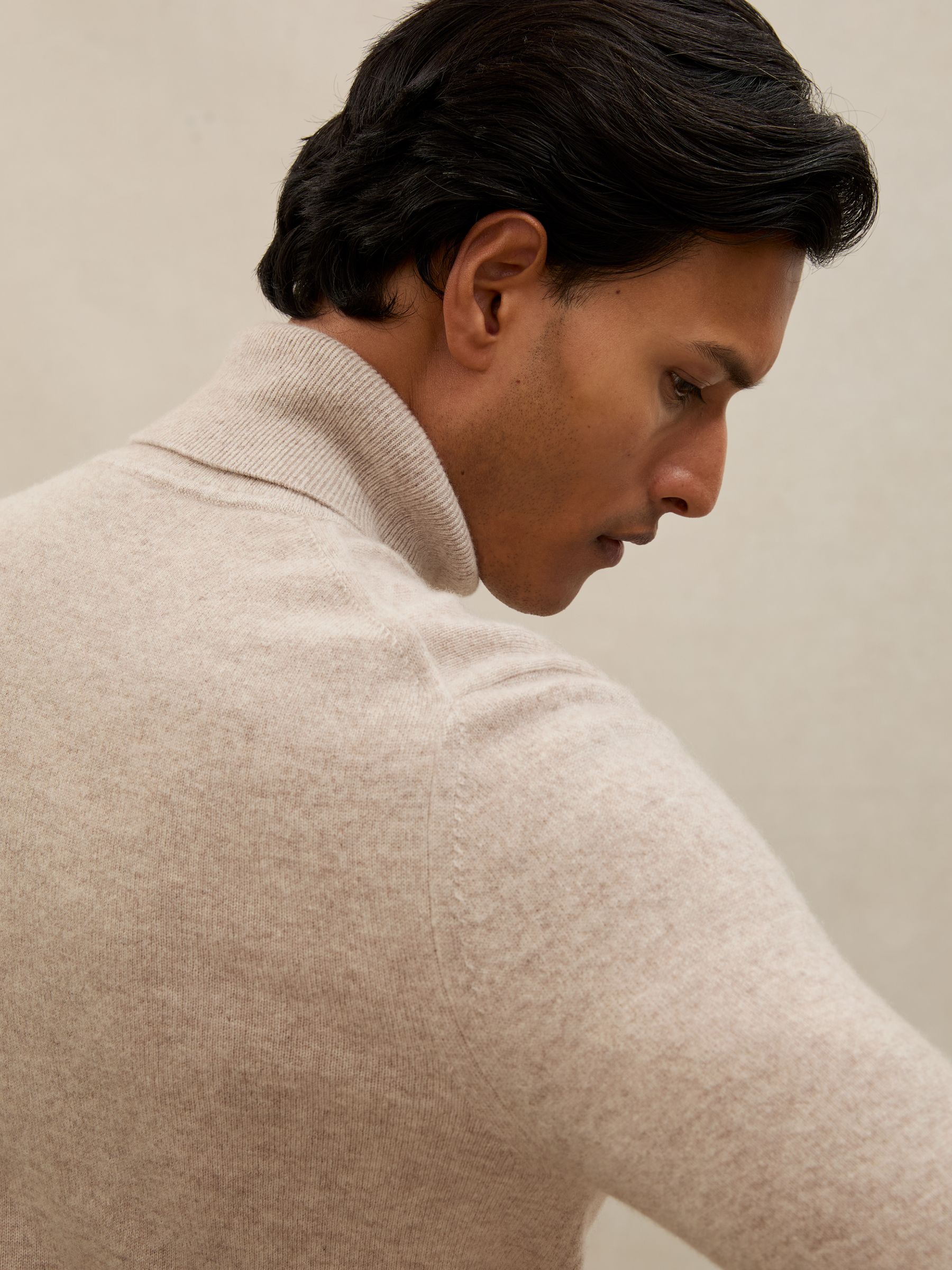 Jumper in Oatmeal Melange - Image 4 of 7