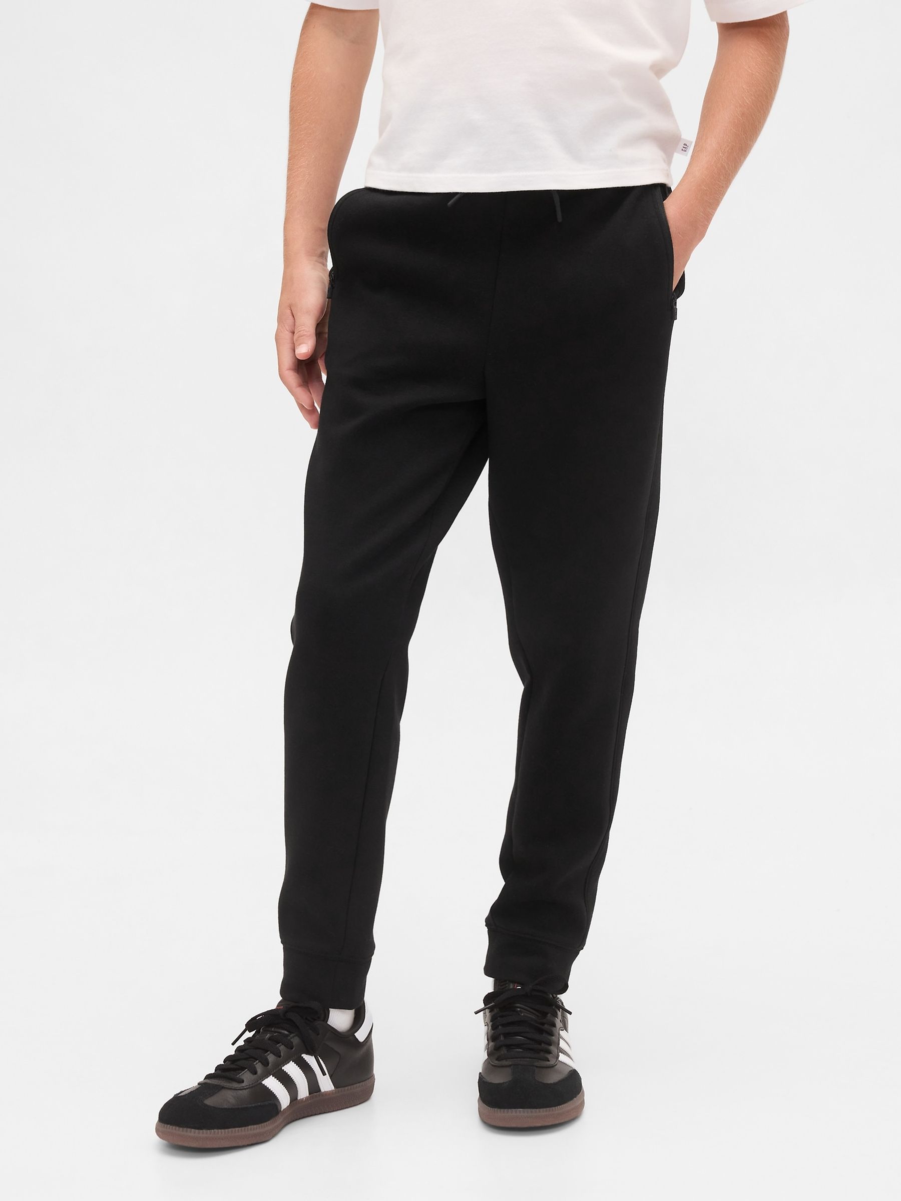 Black Tech Quick-Dry Joggers (4-13yrs) - Image 3 of 5