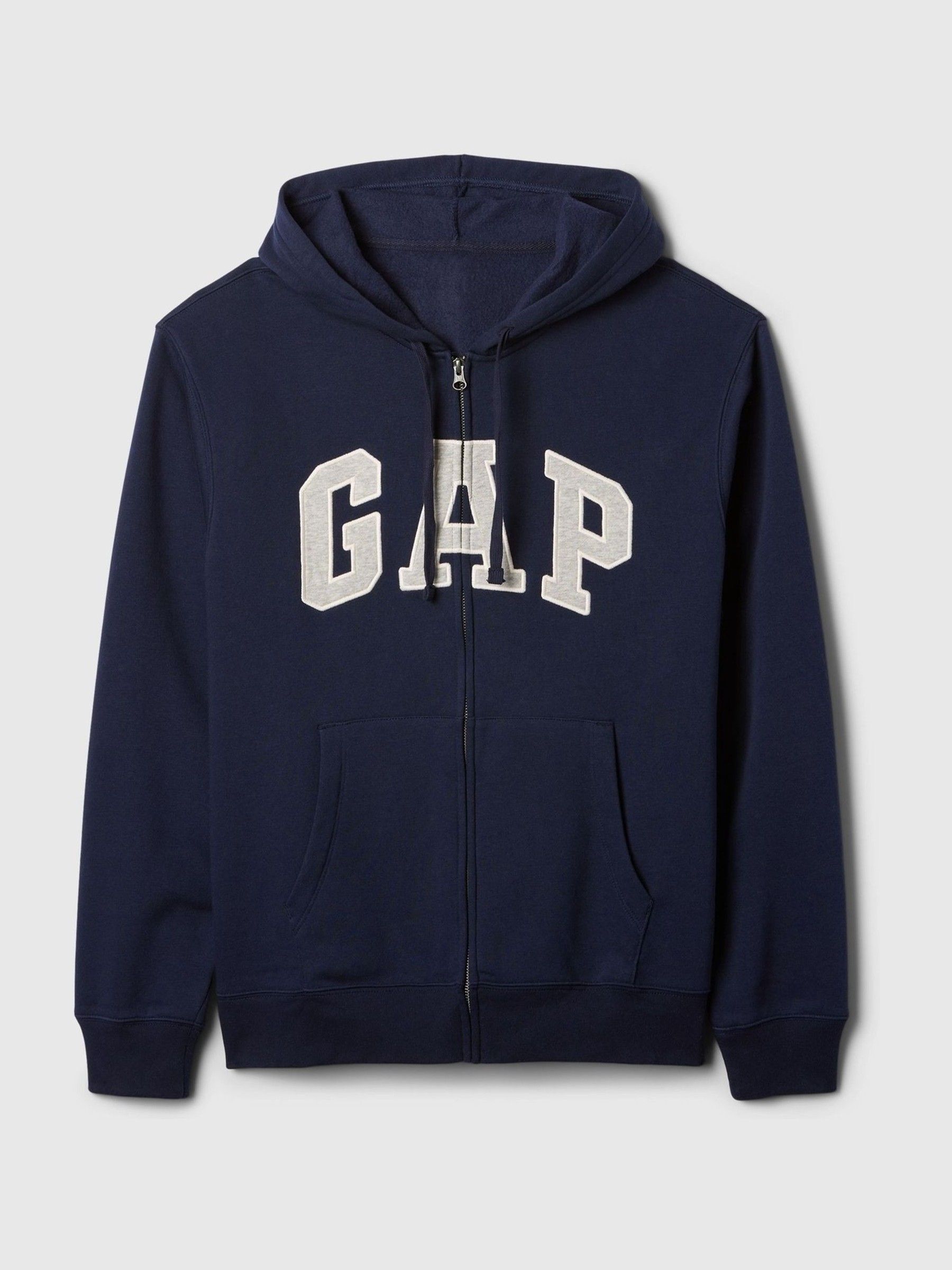 Blue Logo Fleece Zip Hoodie - Image 4 of 4