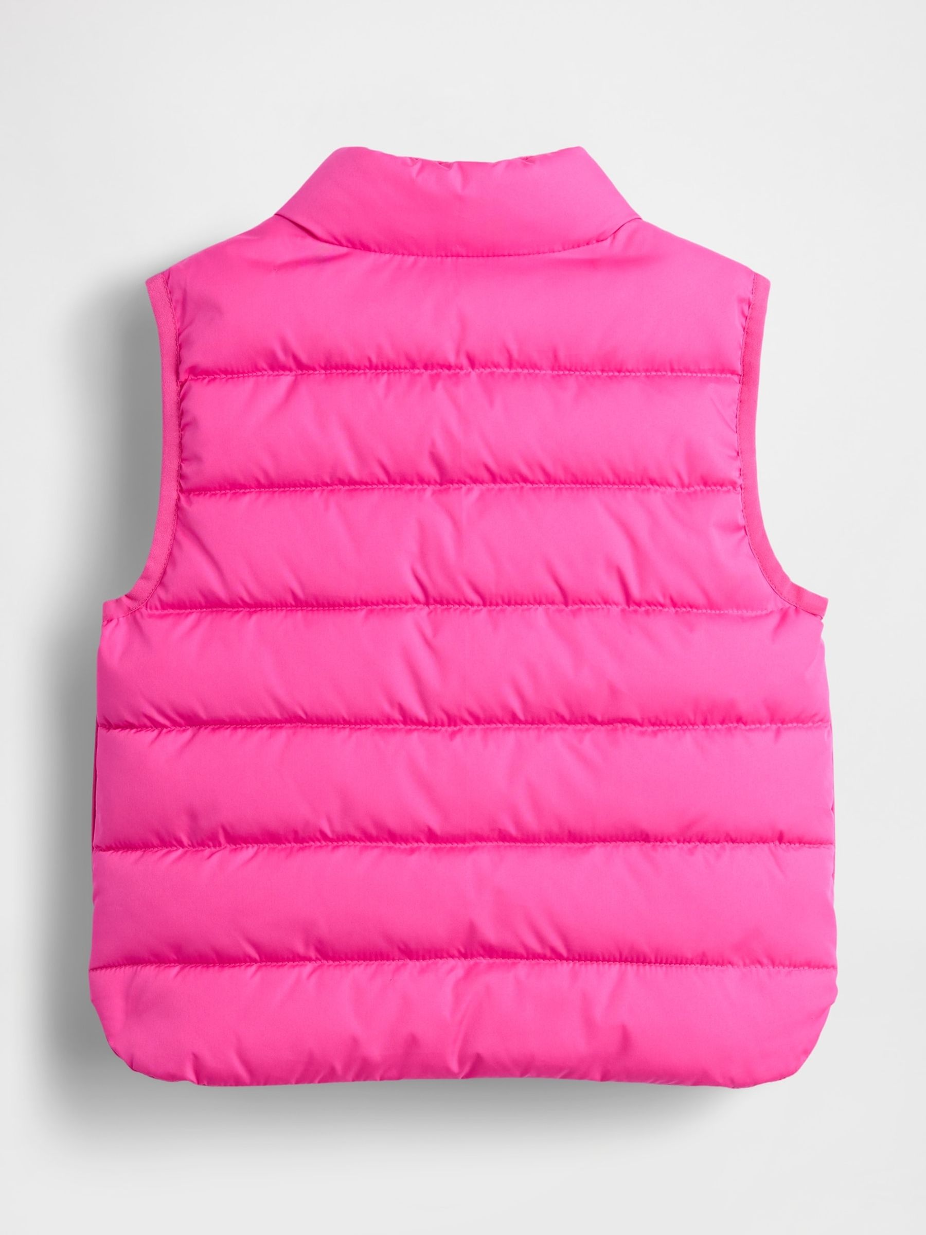 Pink ColdControl Puffer Vest (6mths-5yrs) - Image 2 of 3