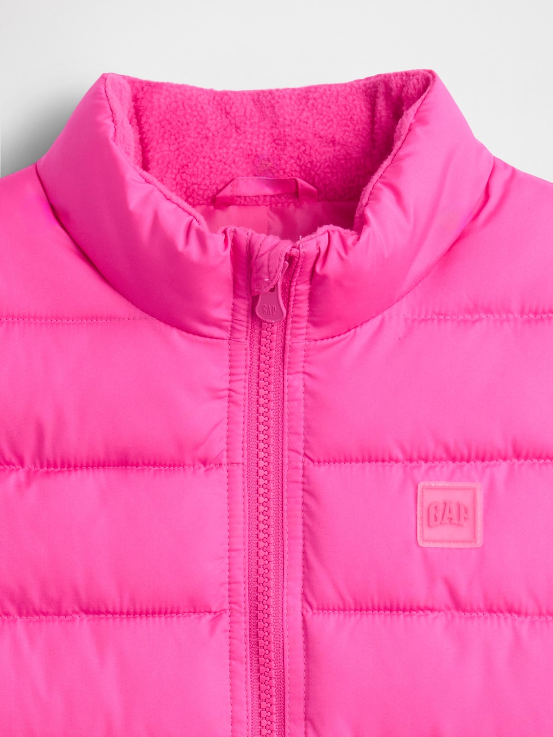 Pink ColdControl Puffer Vest (6mths-5yrs) - Image 3 of 3