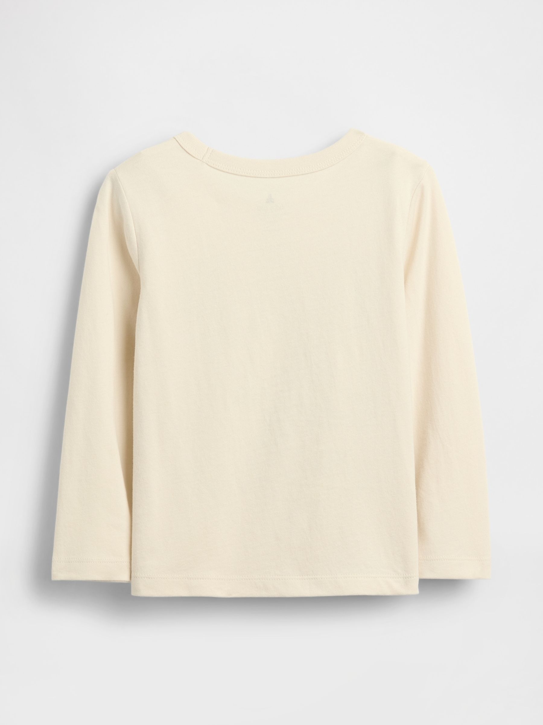 Cream Graphic Logo T-Shirt (6mths-5yrs) - Image 2 of 2